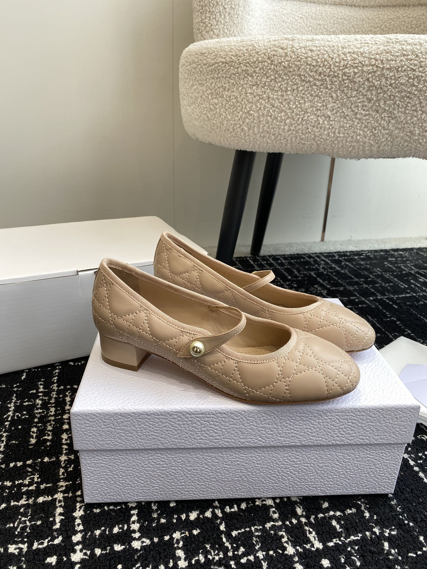 UA D10r Ballet Pump Nude