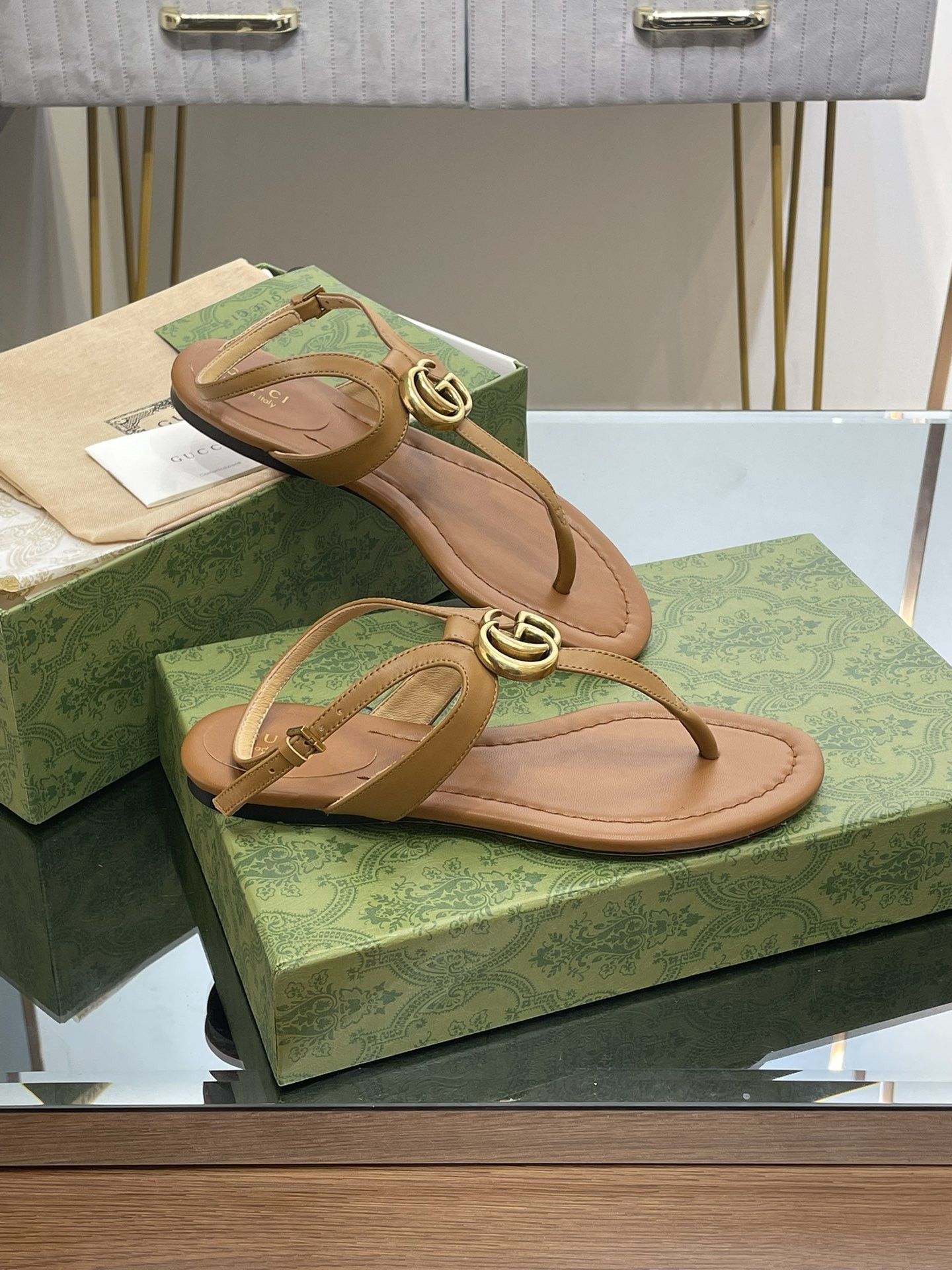 UA Gvc*1 WOMEN'S DOUBLE G THONG SANDAL