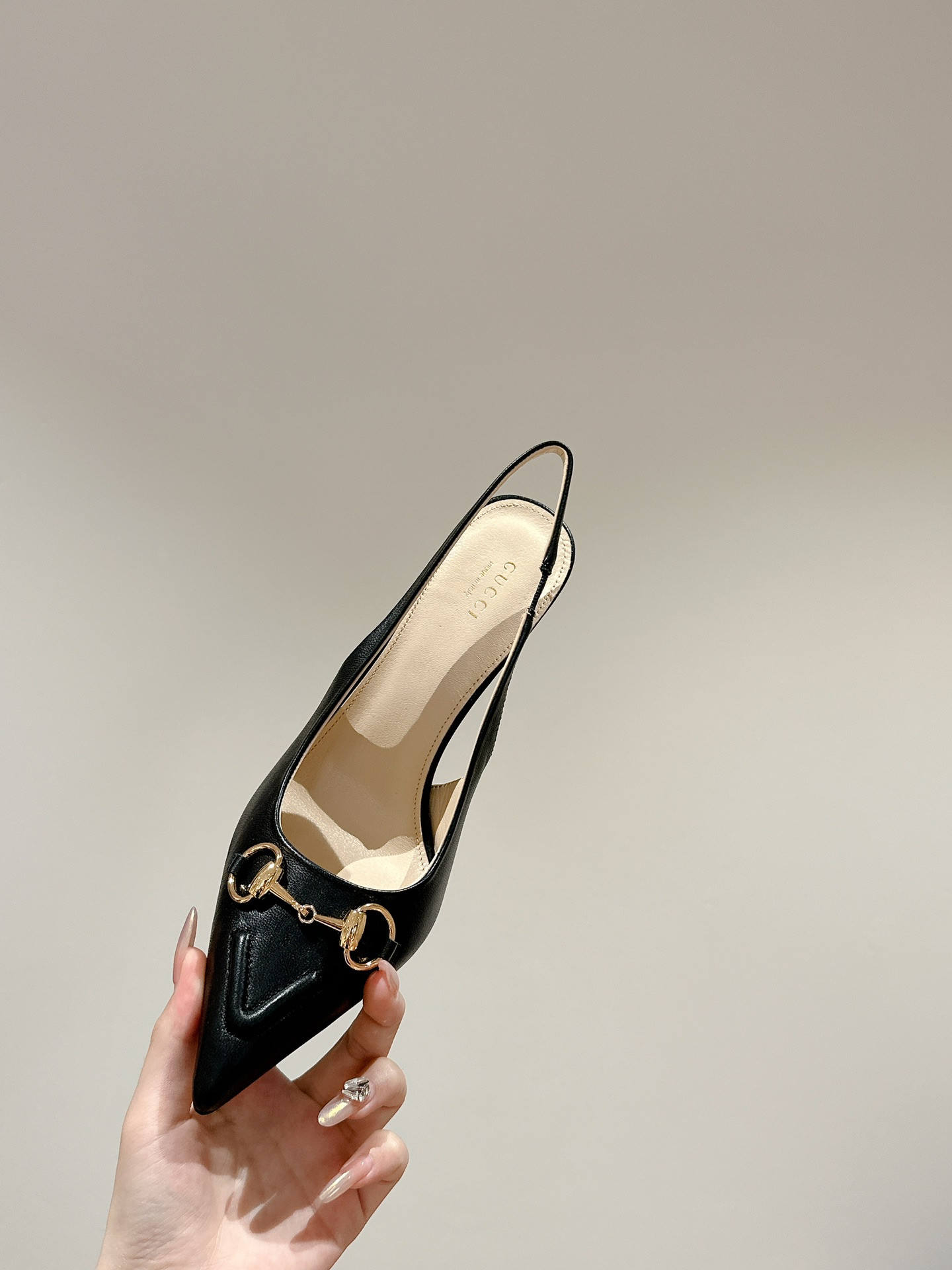 UA Gvc*1 HORSEBIT SLINGBACK PUMP HIGH HEEL