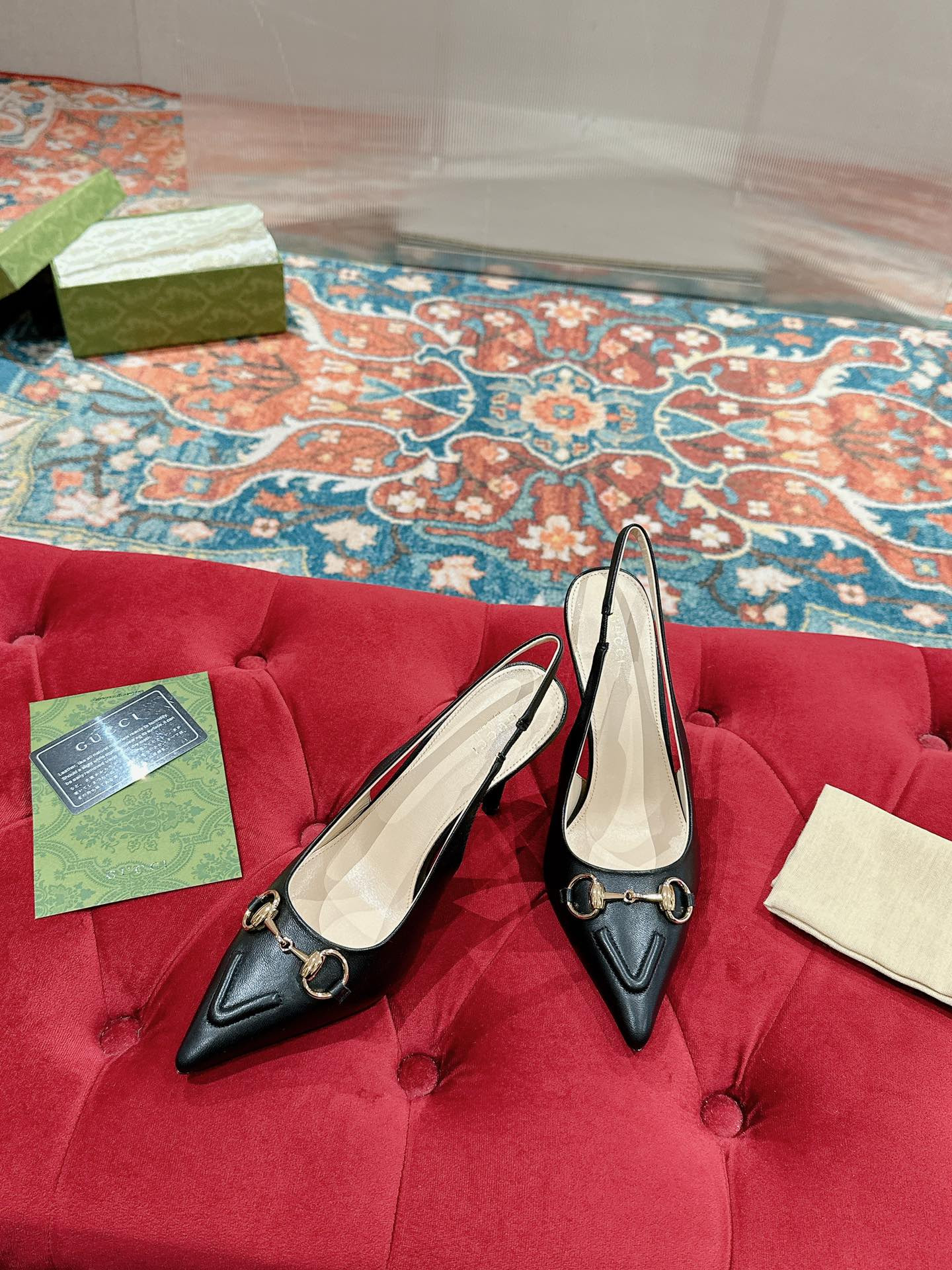 UA Gvc*1 HORSEBIT SLINGBACK PUMP HIGH HEEL