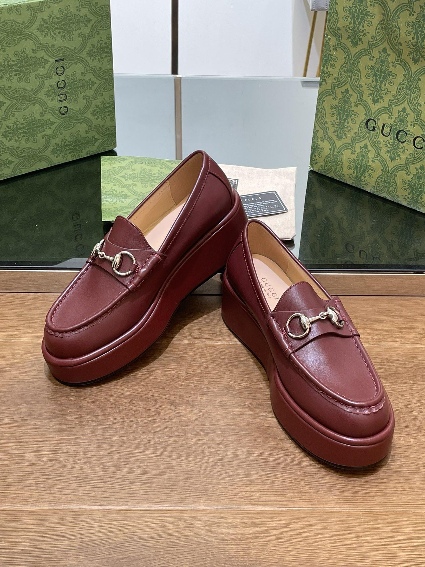 UA Gvc*1 HORSEBIT WEDGE LOAFER