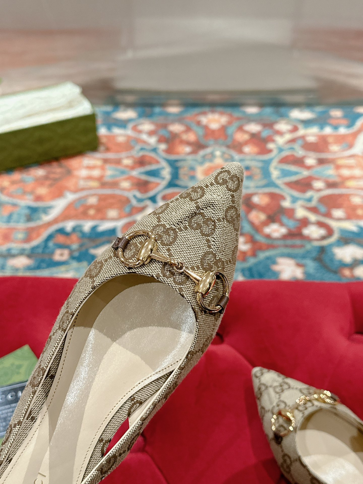 UA Gvc*1 HORSEBIT SLINGBACK FLAT