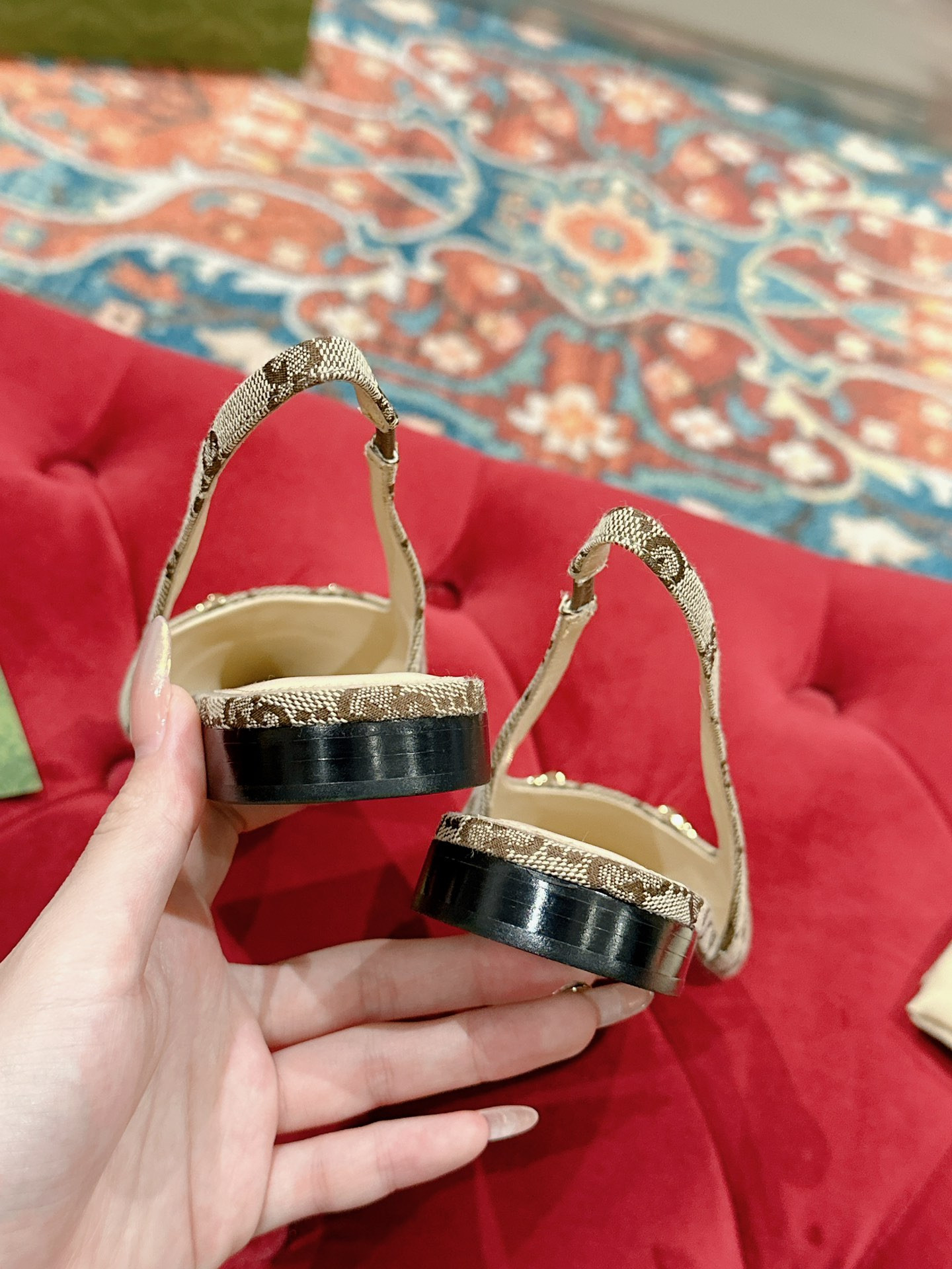 UA Gvc*1 HORSEBIT SLINGBACK FLAT