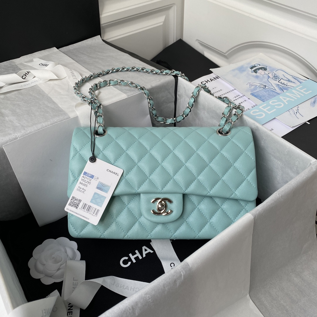 Ch**el Classic Flap Bag 15.5×25.5×6.5cm