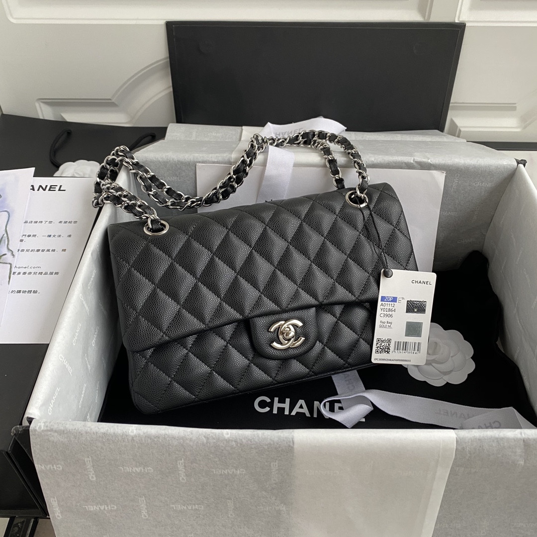 Ch**el Classic Flap Bag 15.5×25.5×6.5cm