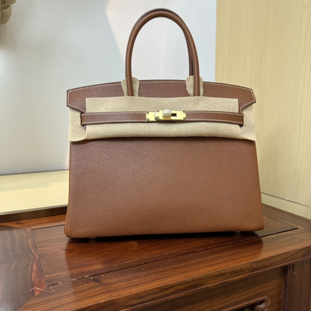 H**me5 BIRKIN Gold 25 30 35