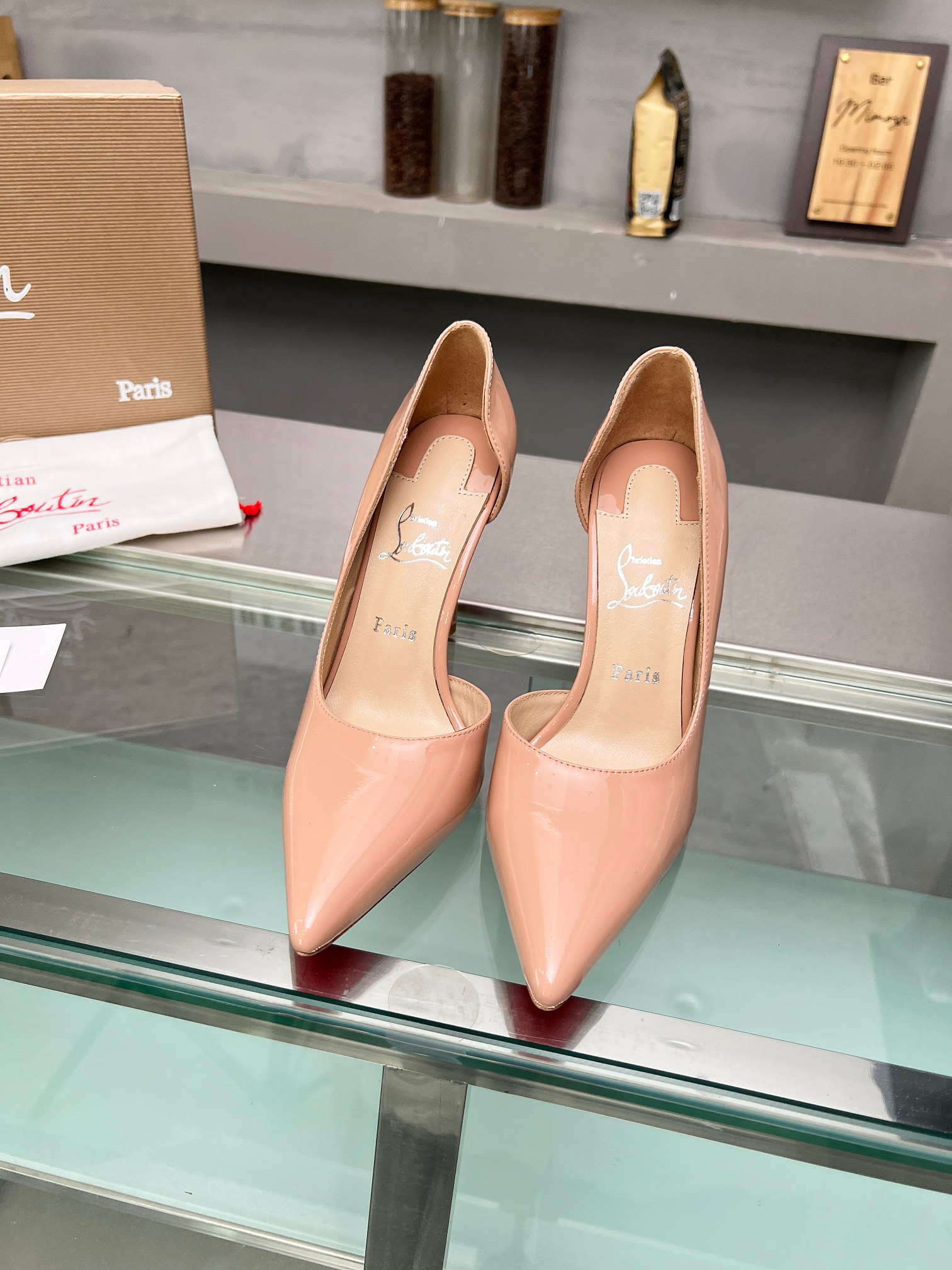 ua chr1st1an louboutin cl red-botT0m shoes