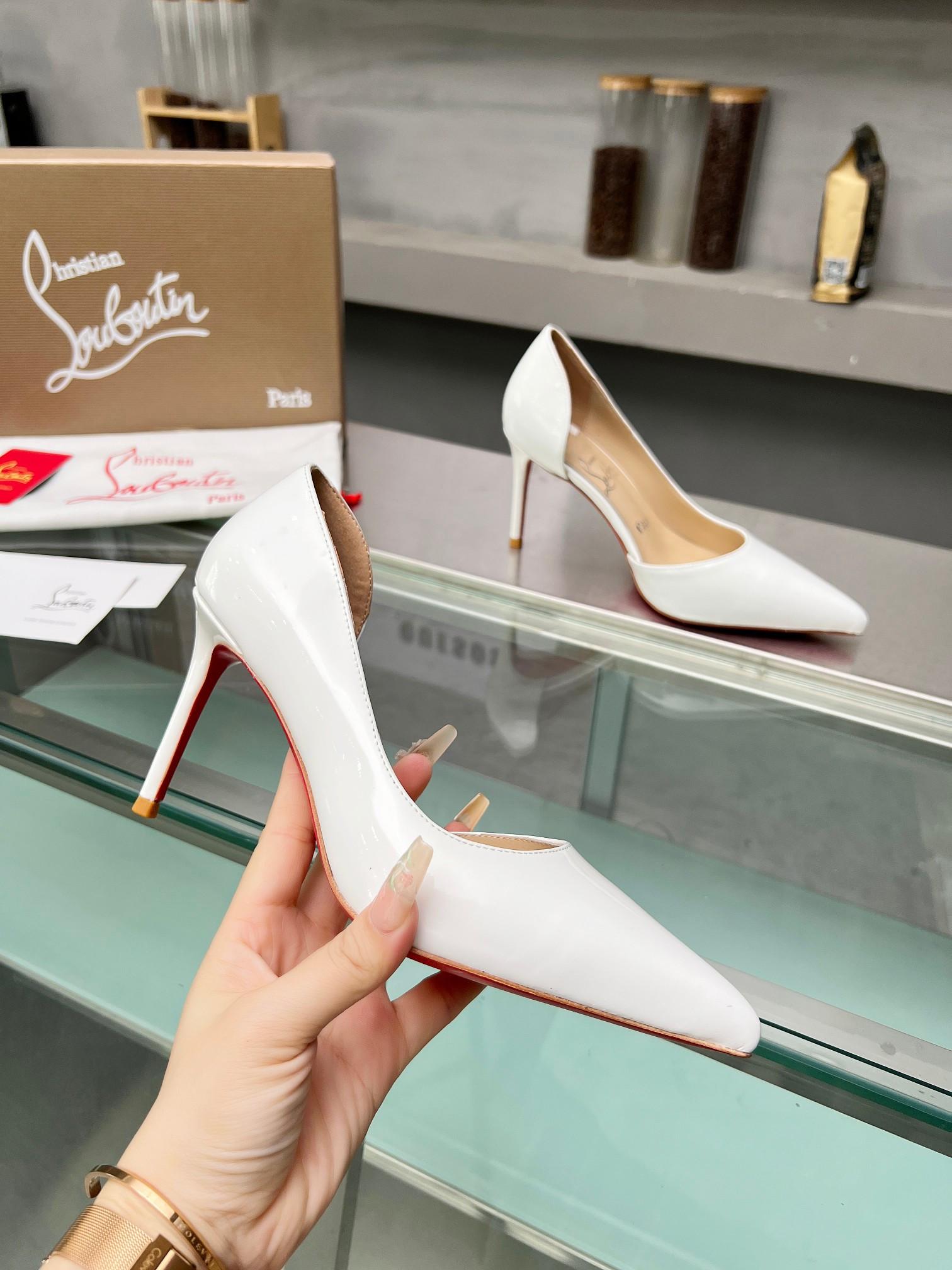 ua chr1st1an louboutin cl red-botT0m shoes