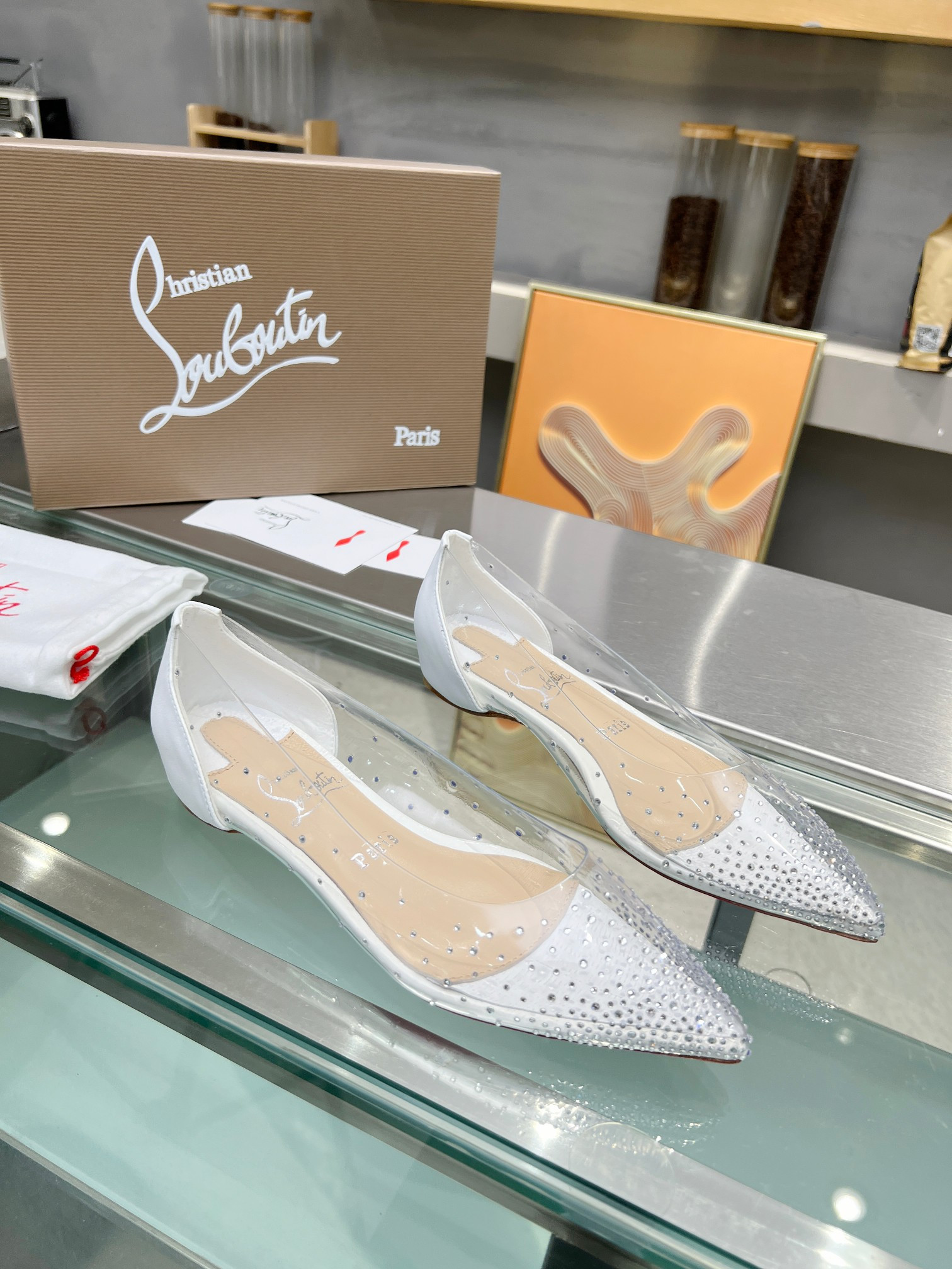ua chr1st1an louboutin cl red-botT0m shoes