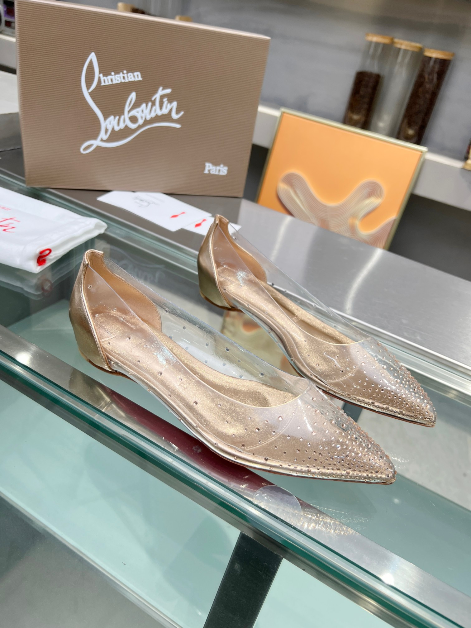 ua chr1st1an louboutin cl red-botT0m shoes