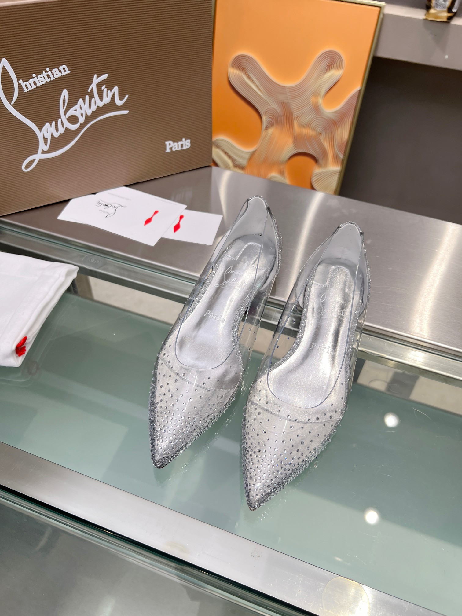 ua chr1st1an louboutin cl red-botT0m shoes