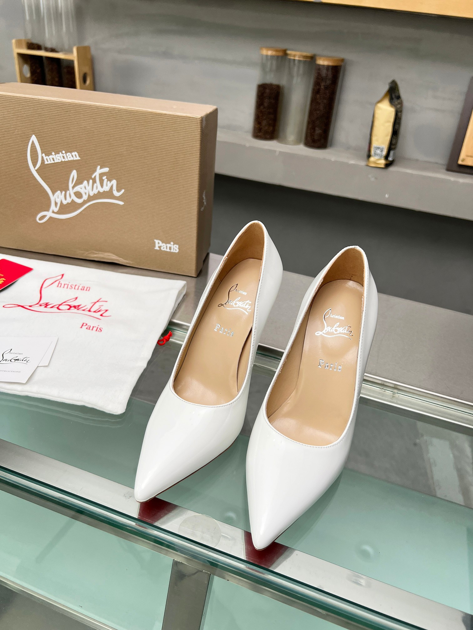 ua chr1st1an louboutin cl red-botT0m shoes