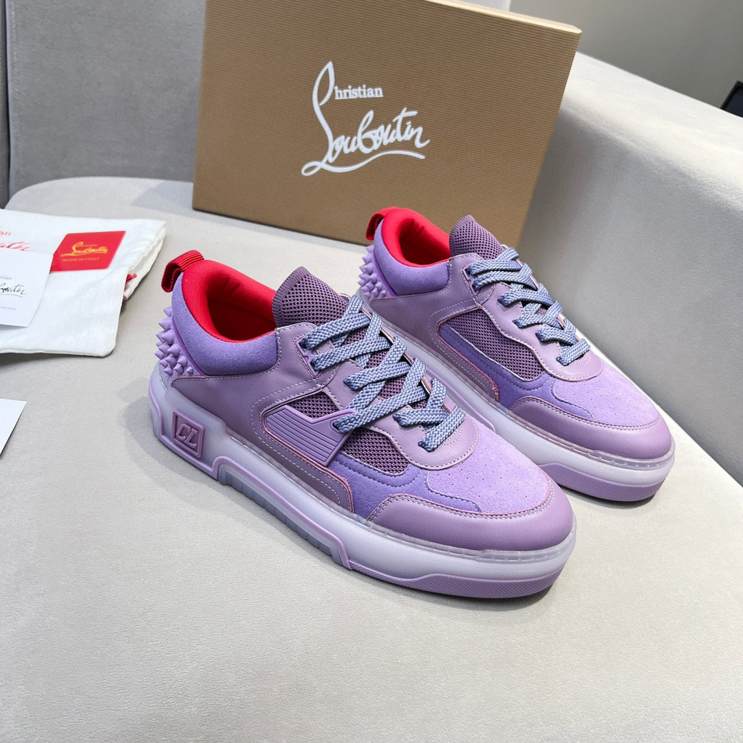 UA Chr1st1an Louboutin 2024 [New]ASTROLOUBI Unisex Thick-Soled Sneakers