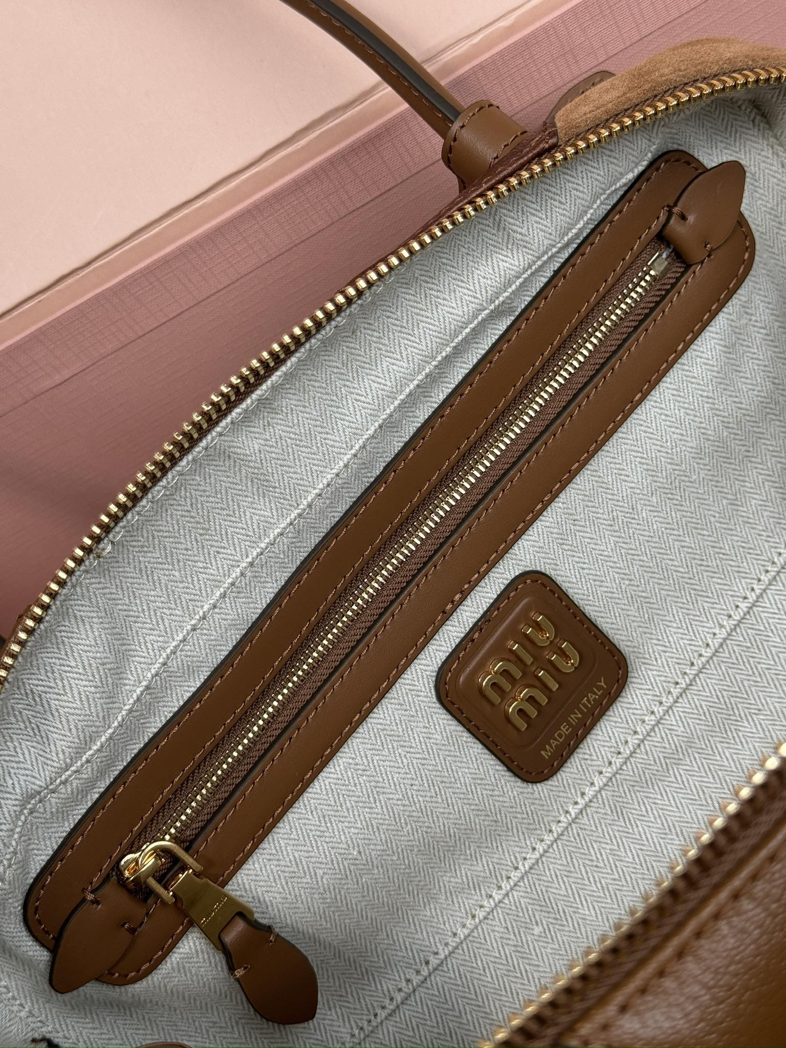 M1v M1v leather beau bag 28×15×9cm