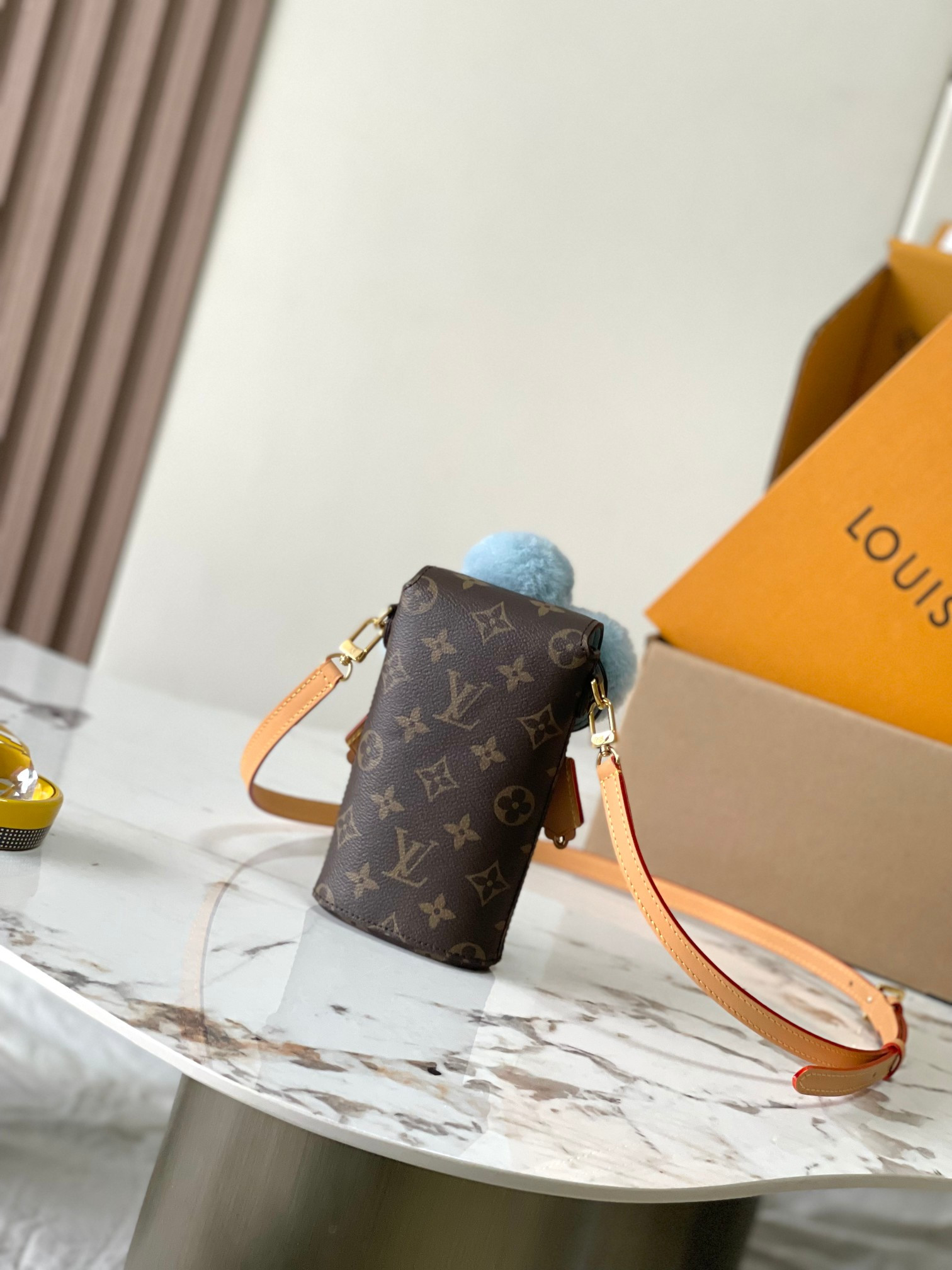 lv u1u1enne phone pouch m12269 10x17.5x4.5cm