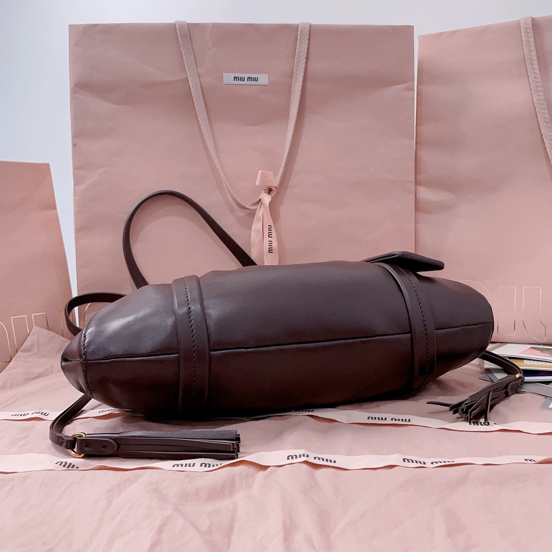 M1v M1v small joie nappa leather bag 16x32x10.5cm