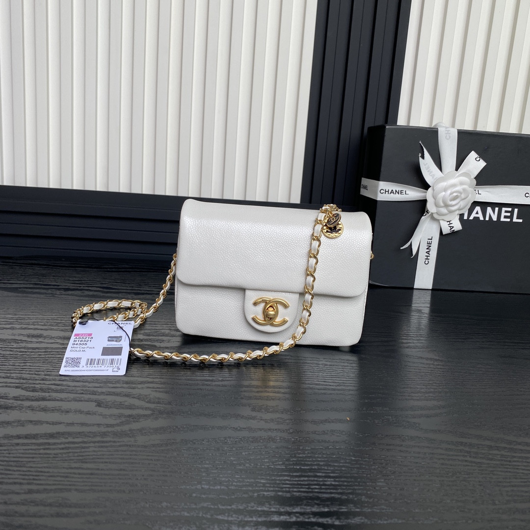 Ch**el MINI FLAP BAG 13×17.5×6cm