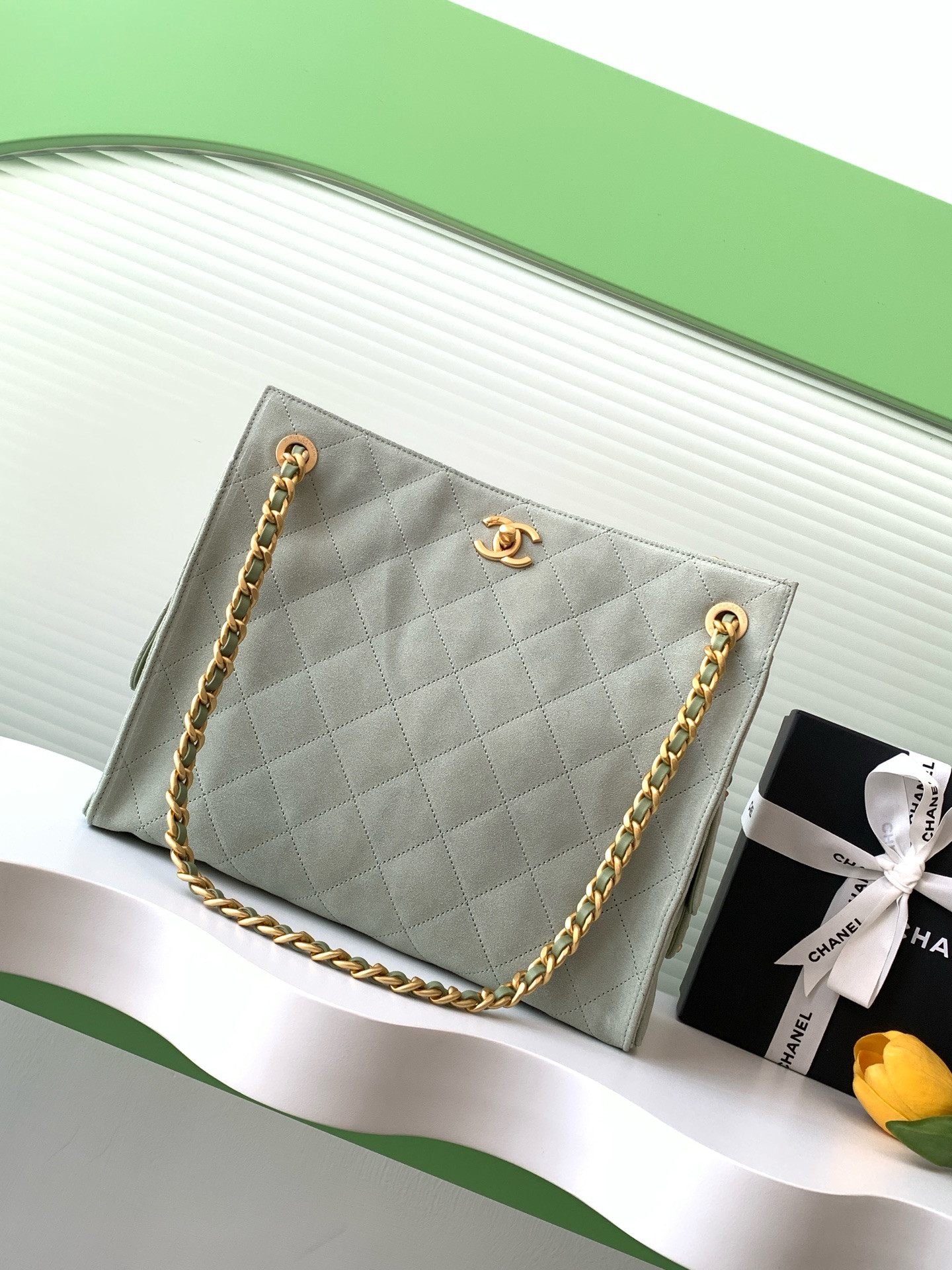 Ch**el shopping bag hobo 26x31x13cm