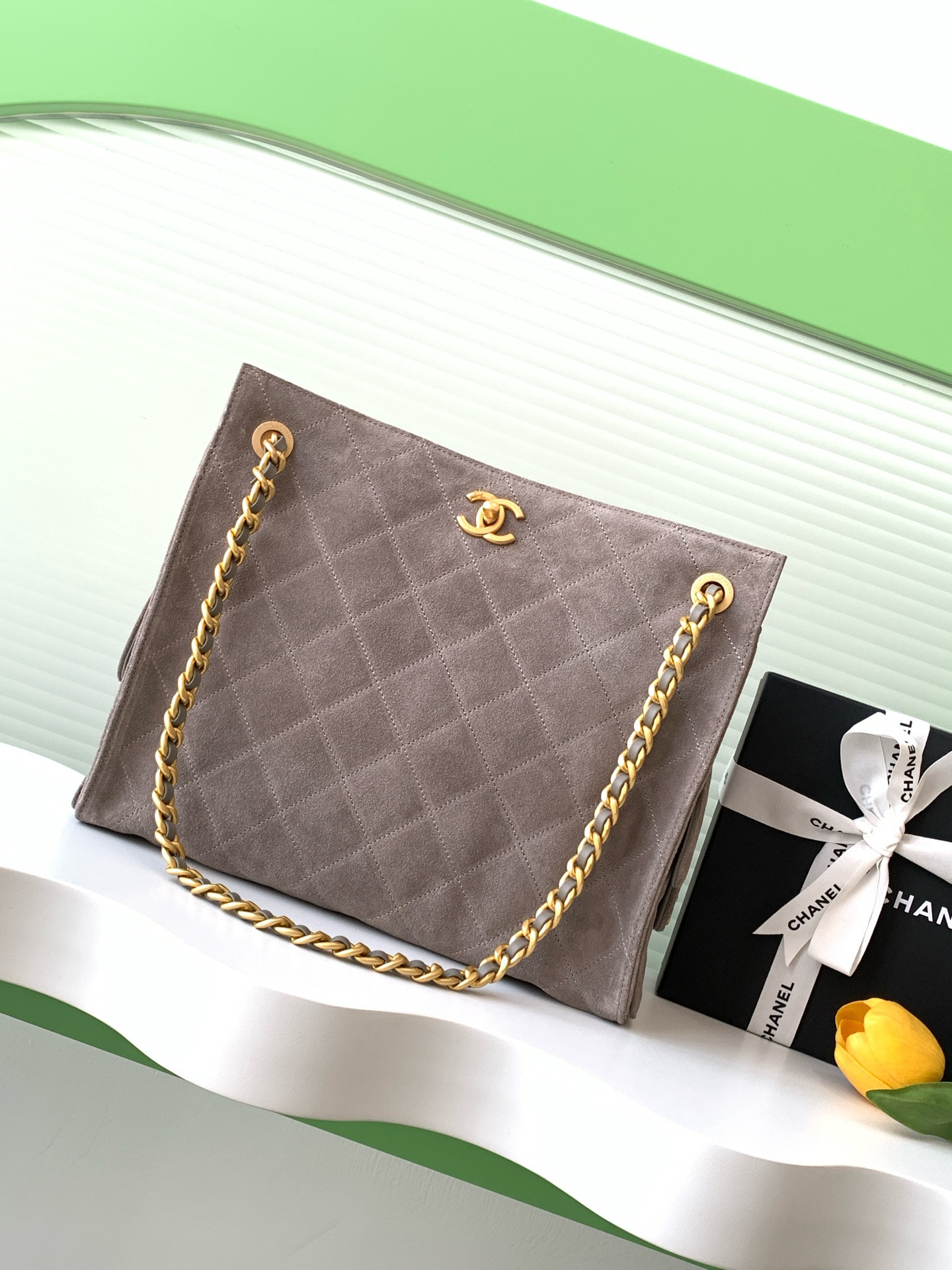 Ch**el shopping bag hobo 26x31x13cm
