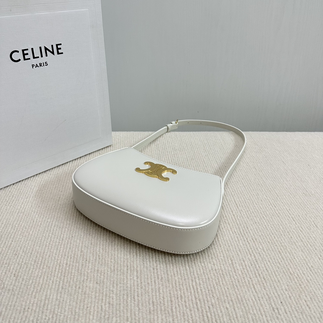 Ce1i*e MEDIUM TILLY BAG in shiny calfskin 22x13.5x4cm