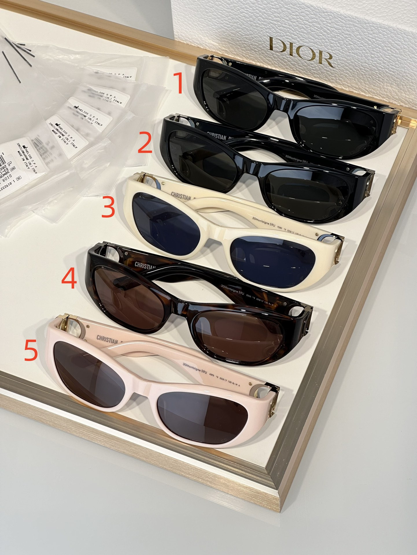 D10r Glasses 30Montaigne S9U 53-17-130