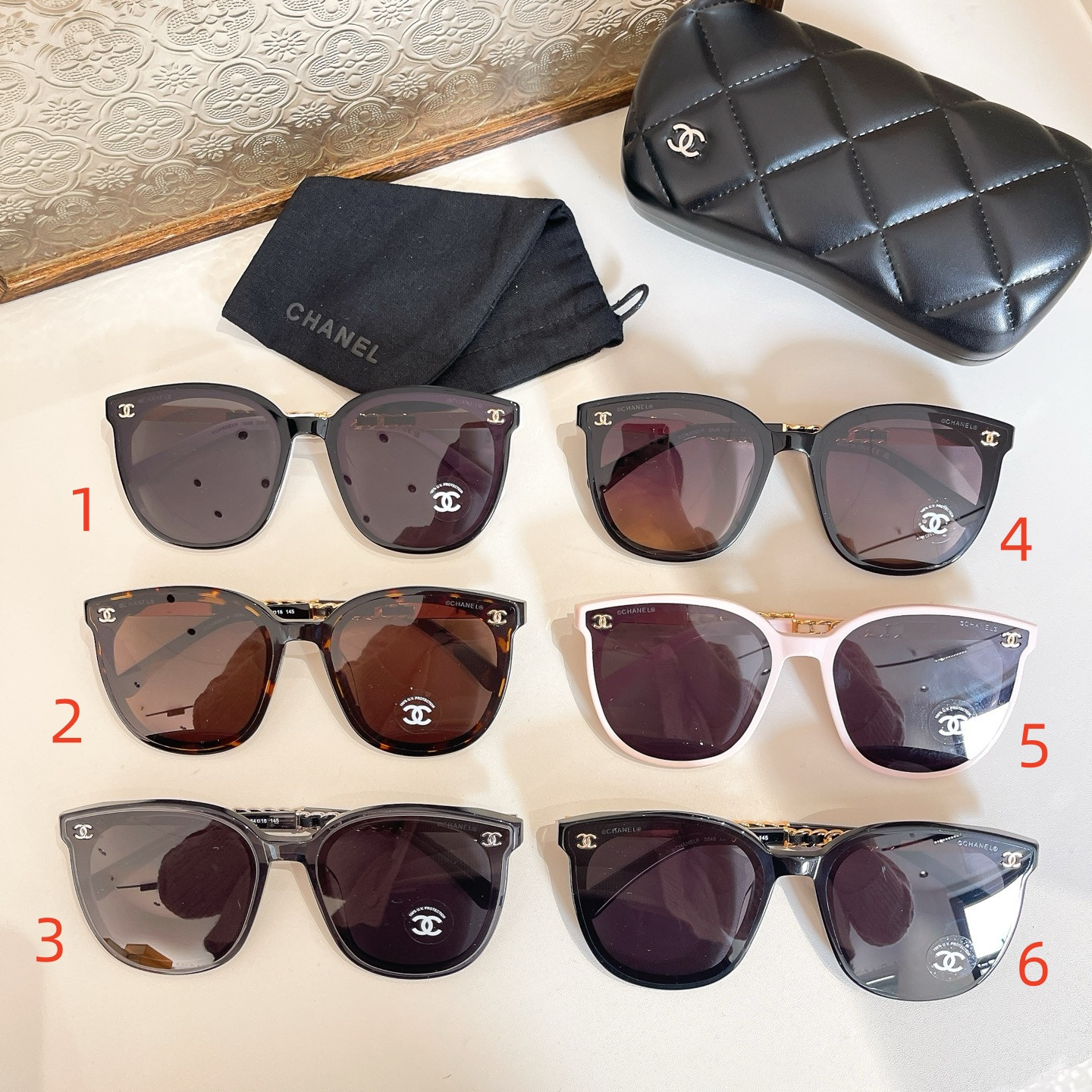 Ch**el Glasses EL0548 54-18-140