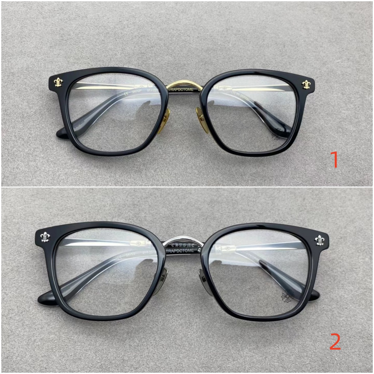 Ch*0me He**ts Glasses BKGP 51-22-148