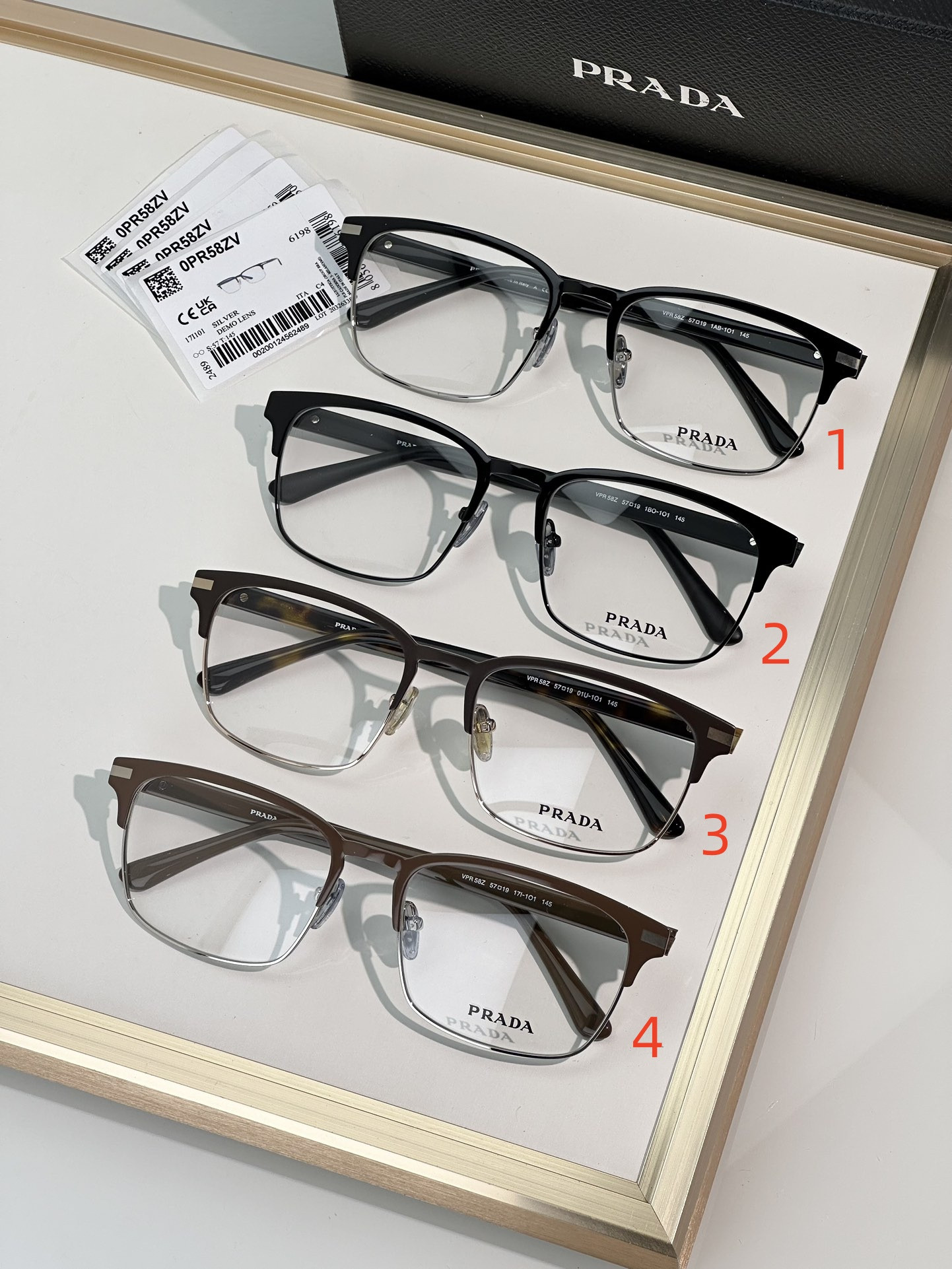 Pra*a Glasses VPR58Z 57-19-145