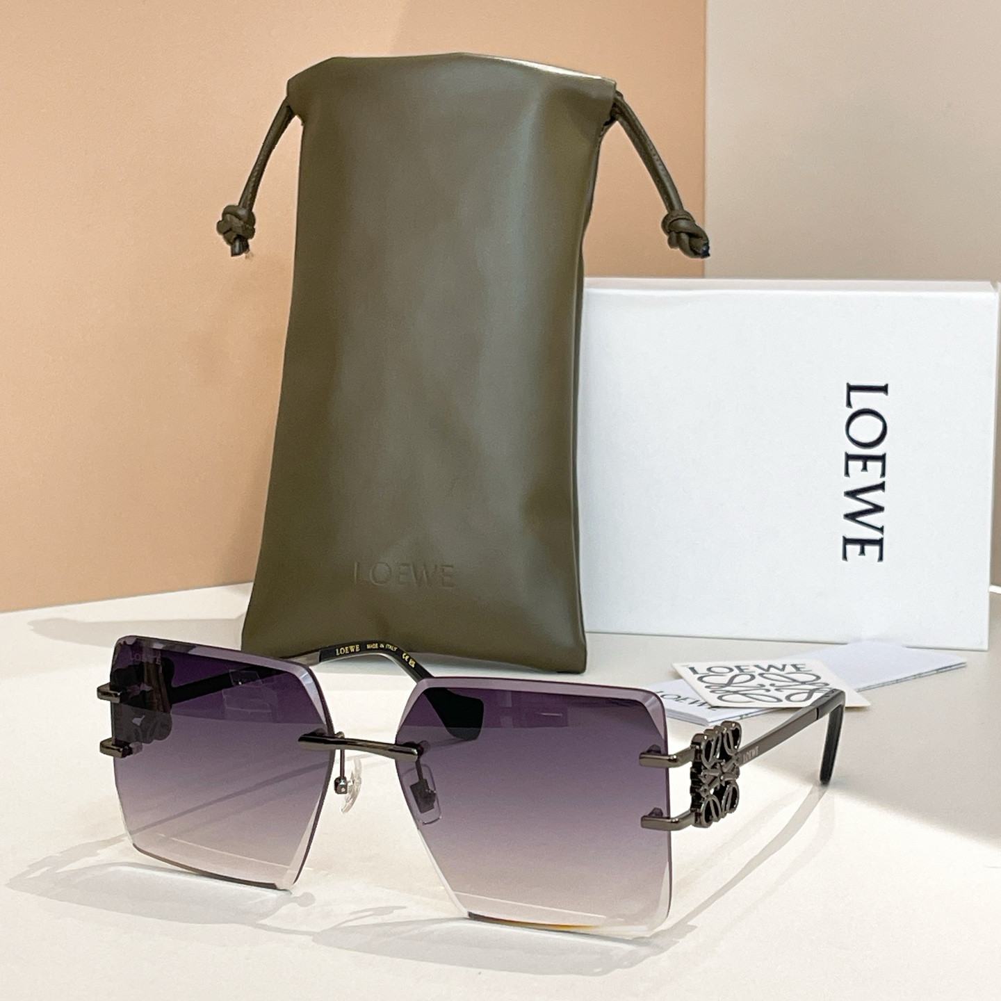L0ew* Glasses HW2057 141-0-142
