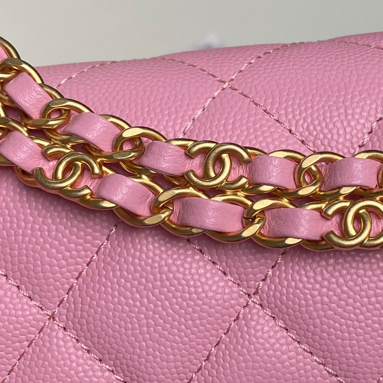 Ch**el Flap Handbag AS5239 18×13×5.5cm
