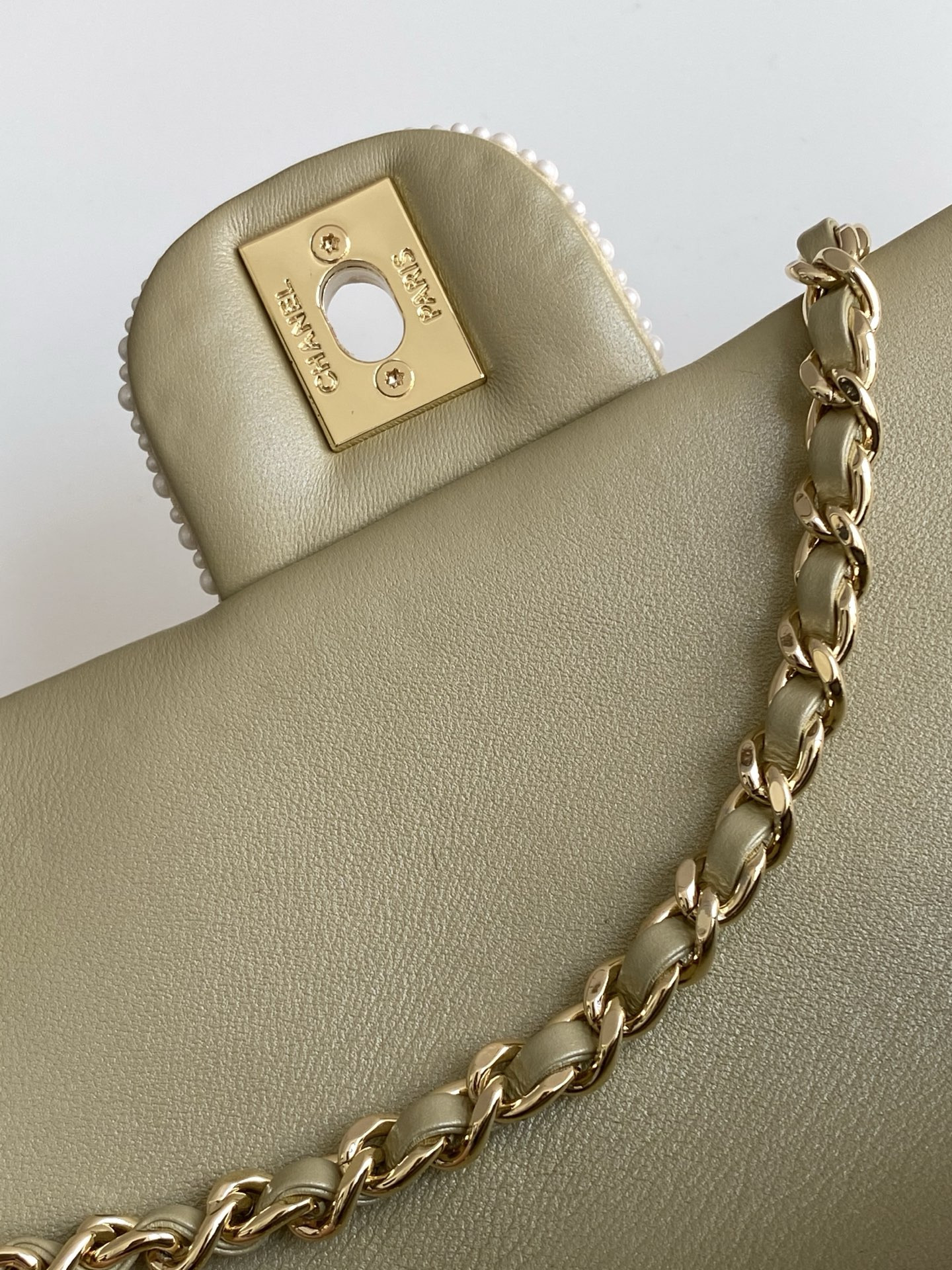Ch**el CF Evening Bag  AS4297 13x21x8cm