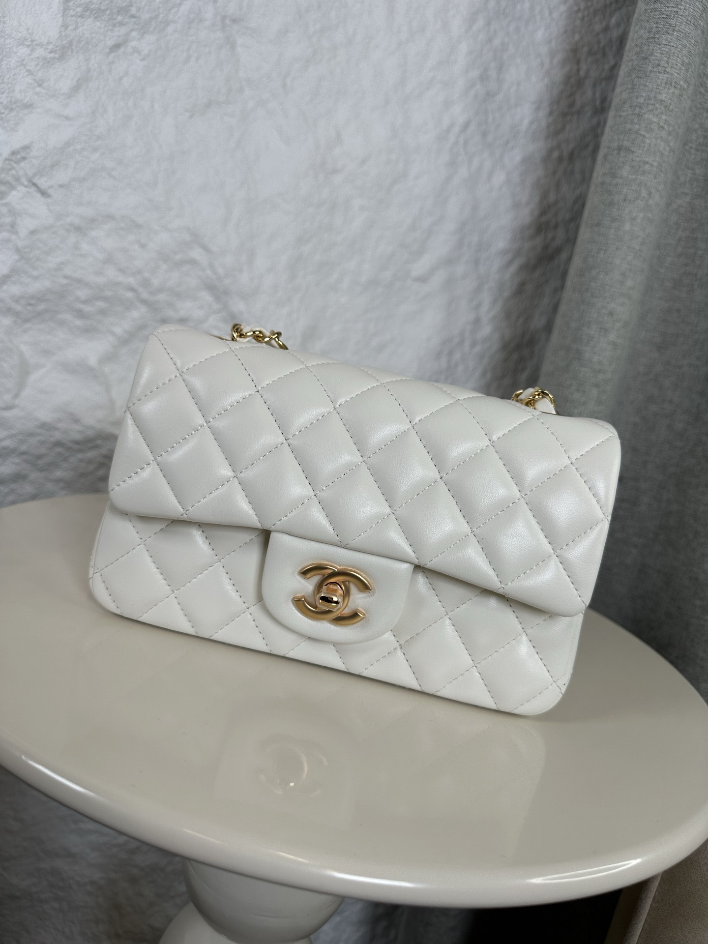 Ch**el Mini Flap Bag 20x12x6cm