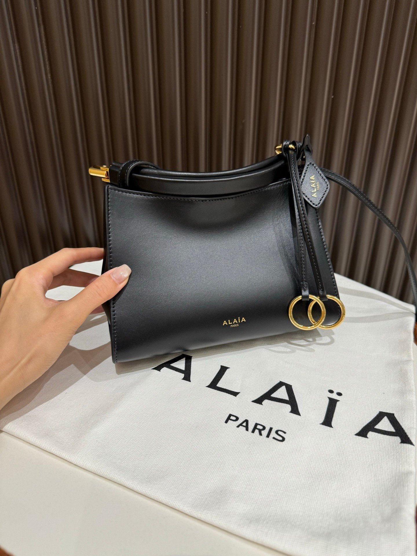 A1a1a LE CLICK SMALL SQUARE BAG 20x15x9cm