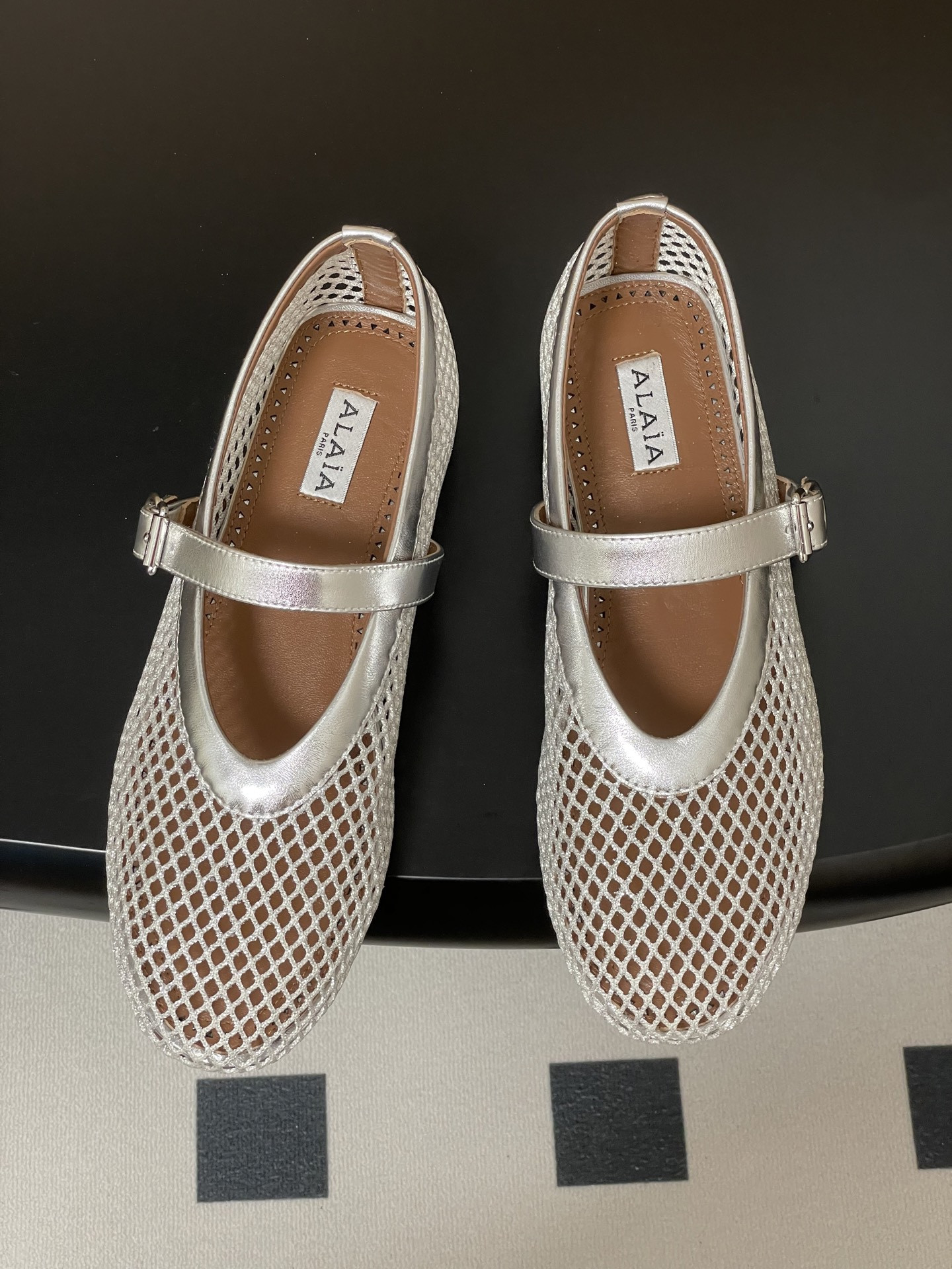 UA A1a1a BALLET FLATS IN FISHNET
