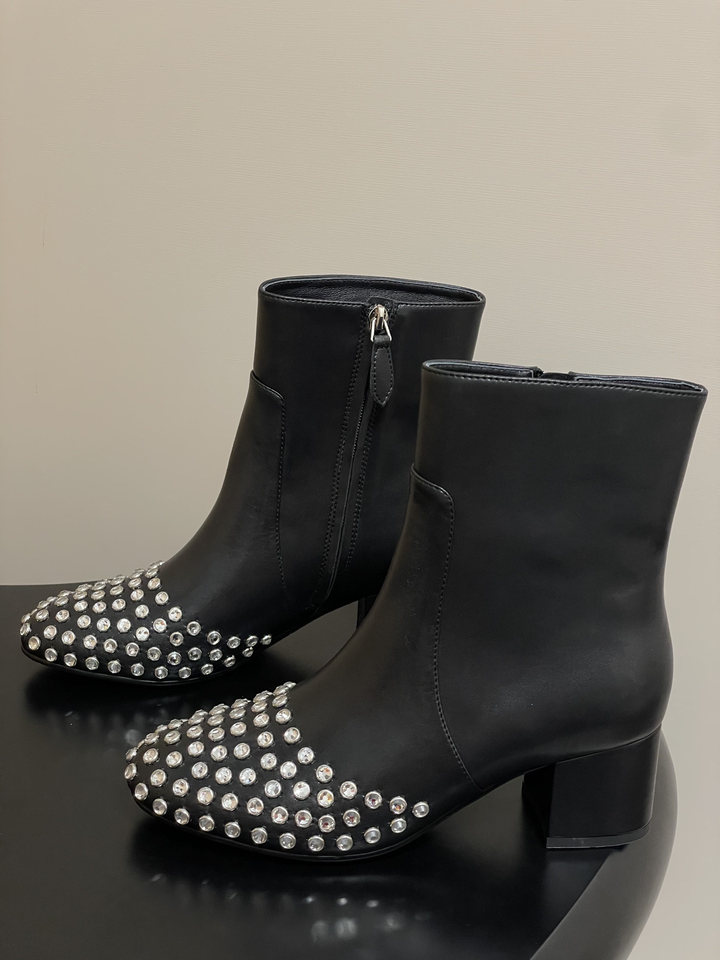 ua a1a1a crystal d1am0nd boots 5.5cm heel(cusT0mized size 7-10 days production time)