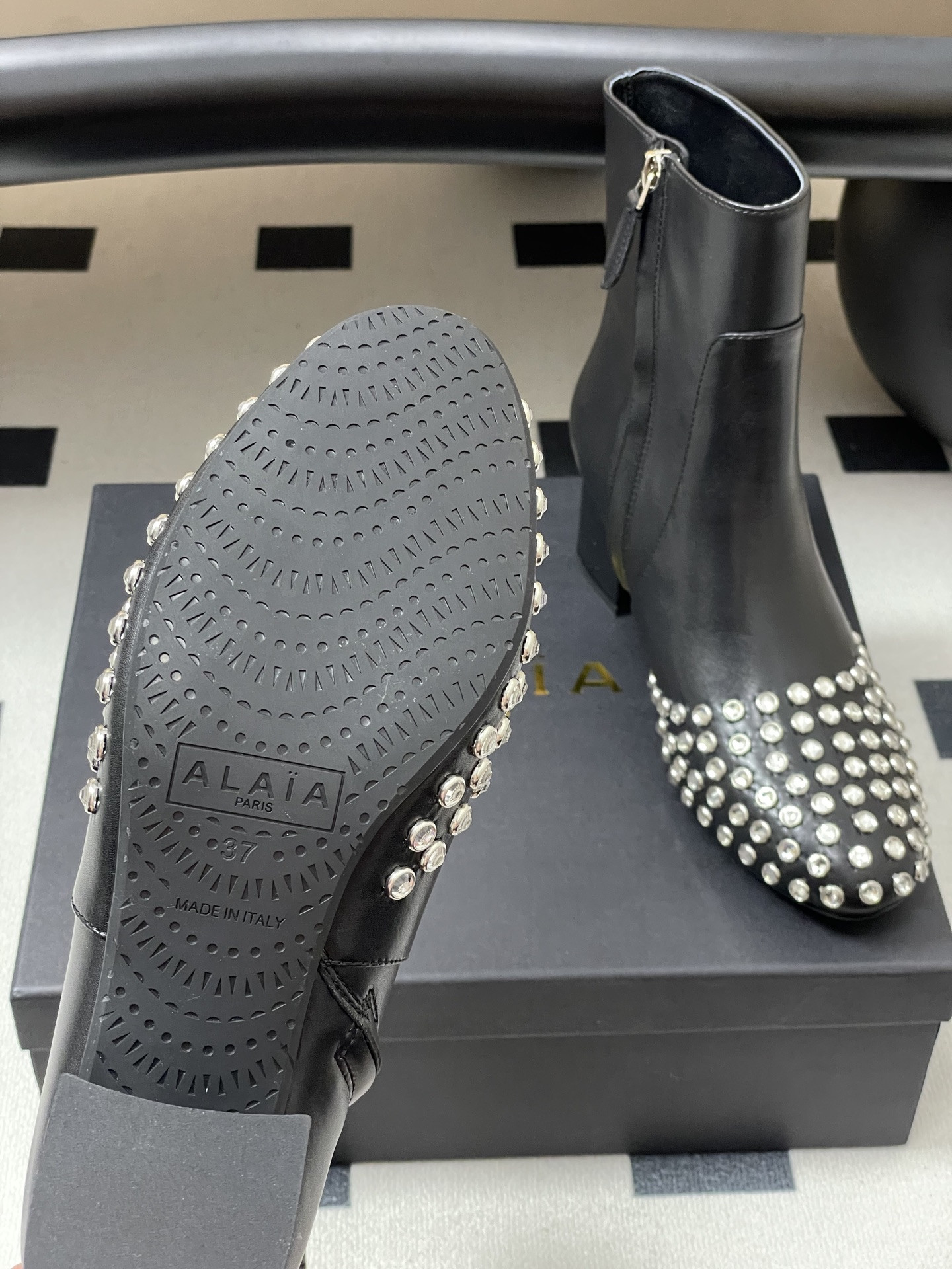 ua a1a1a crystal d1am0nd boots 5.5cm heel(cusT0mized size 7-10 days production time)