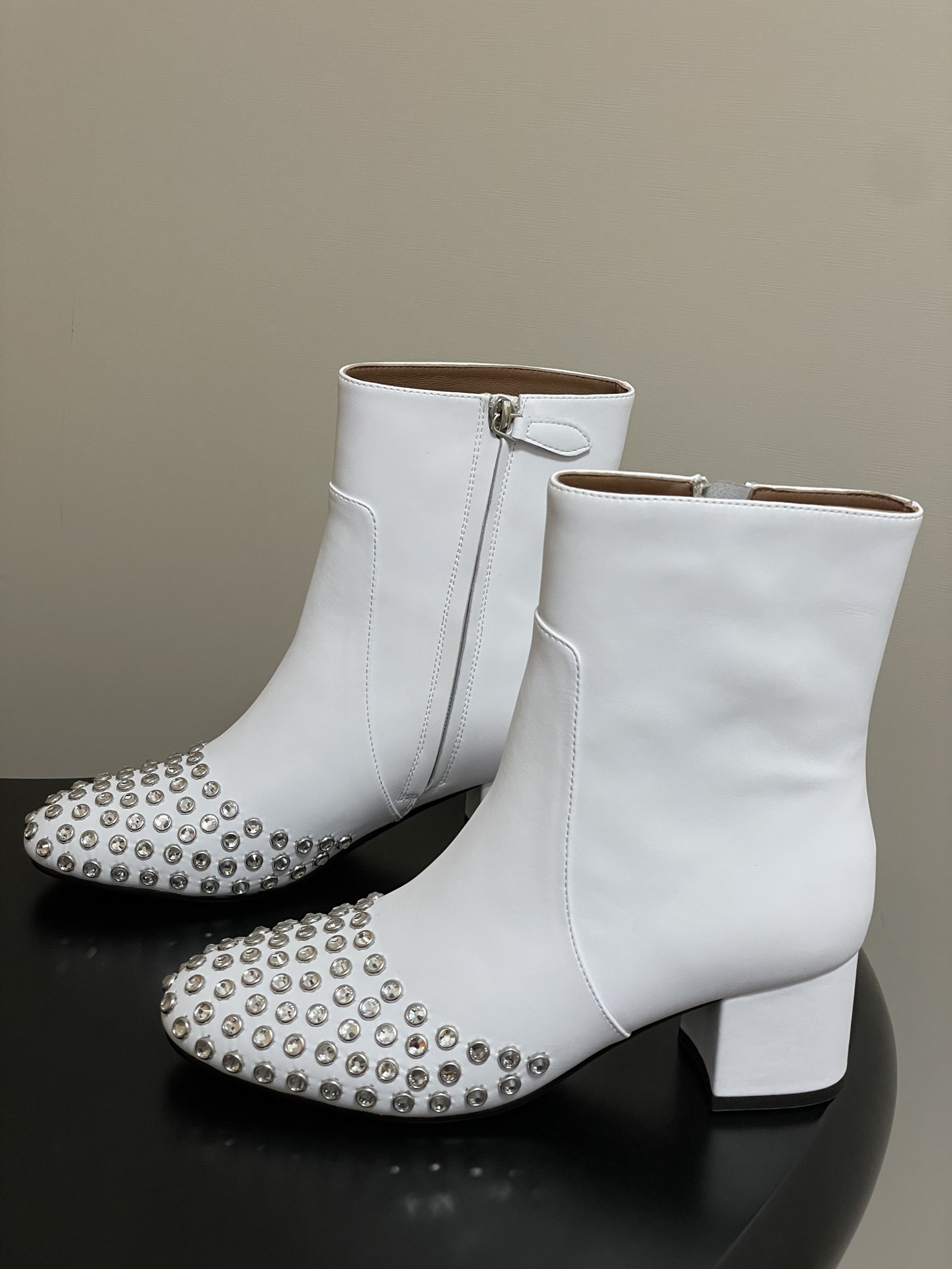 ua a1a1a crystal d1am0nd boots 5.5cm heel(cusT0mized size 7-10 days production time)