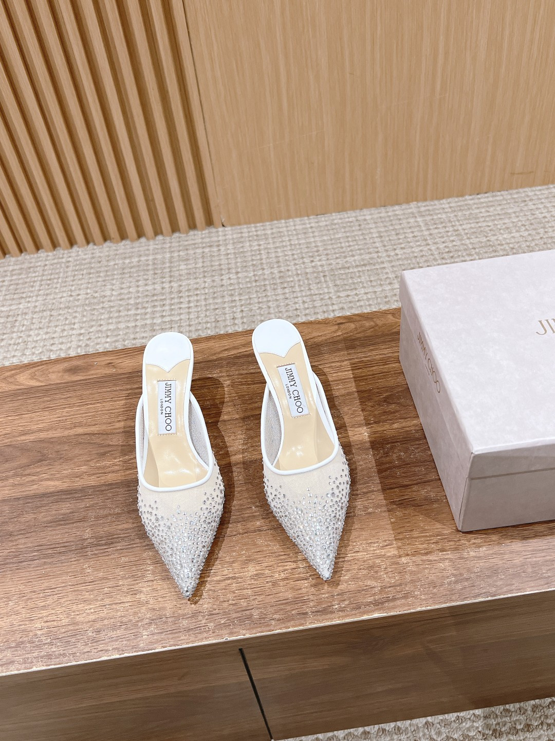 UA J1m*y Ch00 Vivi Mules 6.5cm