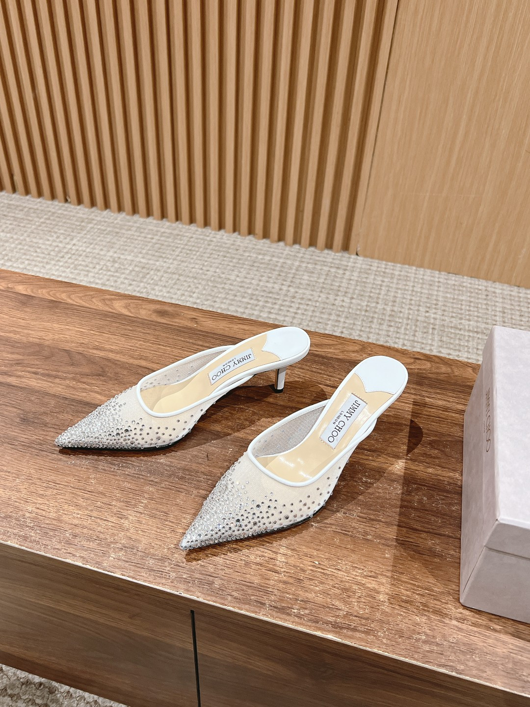 UA J1m*y Ch00 Vivi Mules 6.5cm