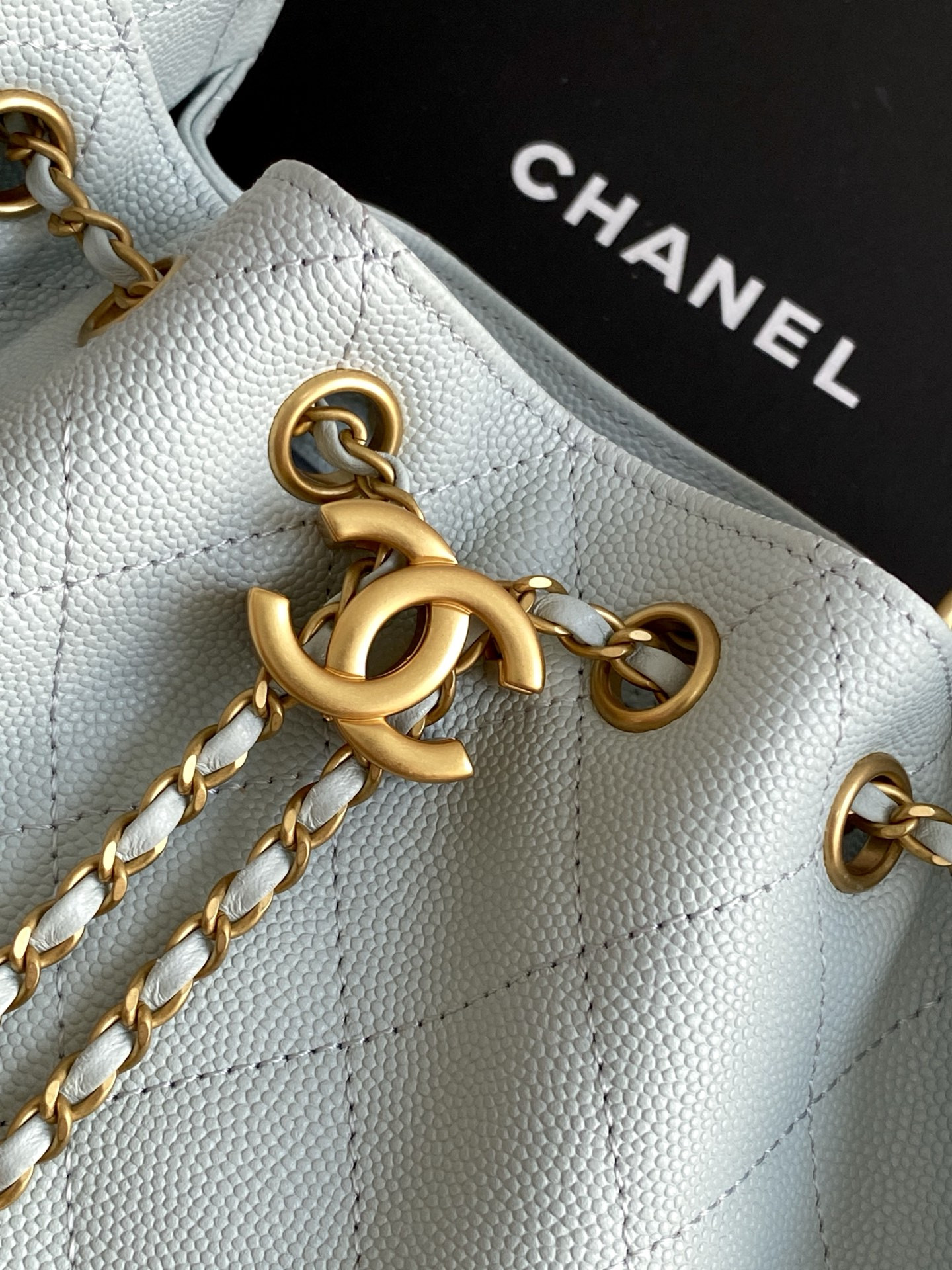 Ch**el 25C Bucket Bag 20x22x12.5cm