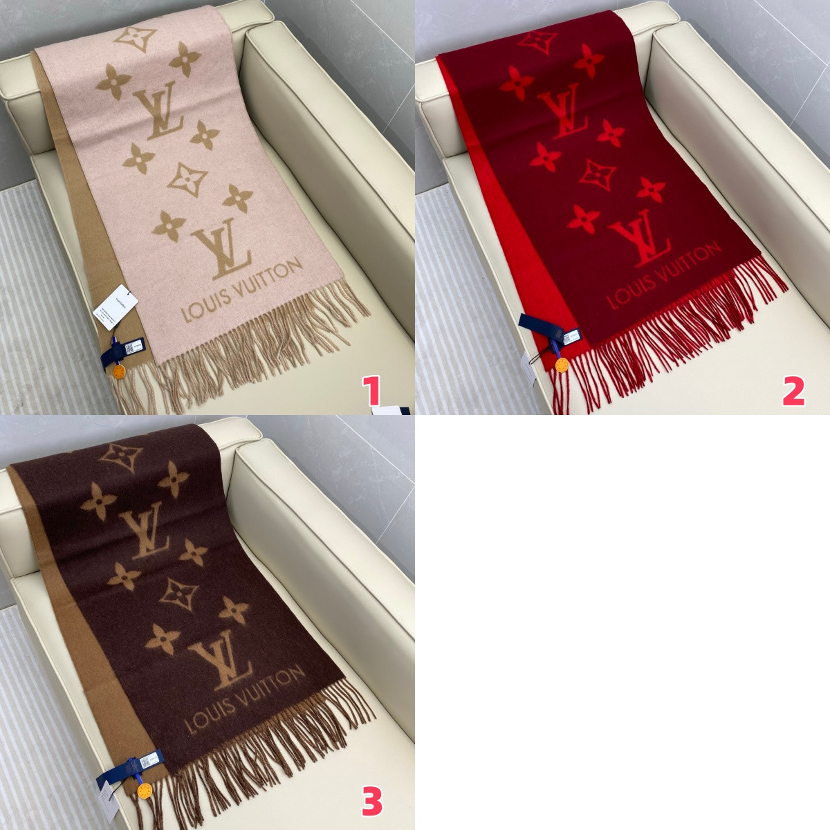 l0vis Vvtt0n reykjavik scarf 45x190cm 100% cashmere