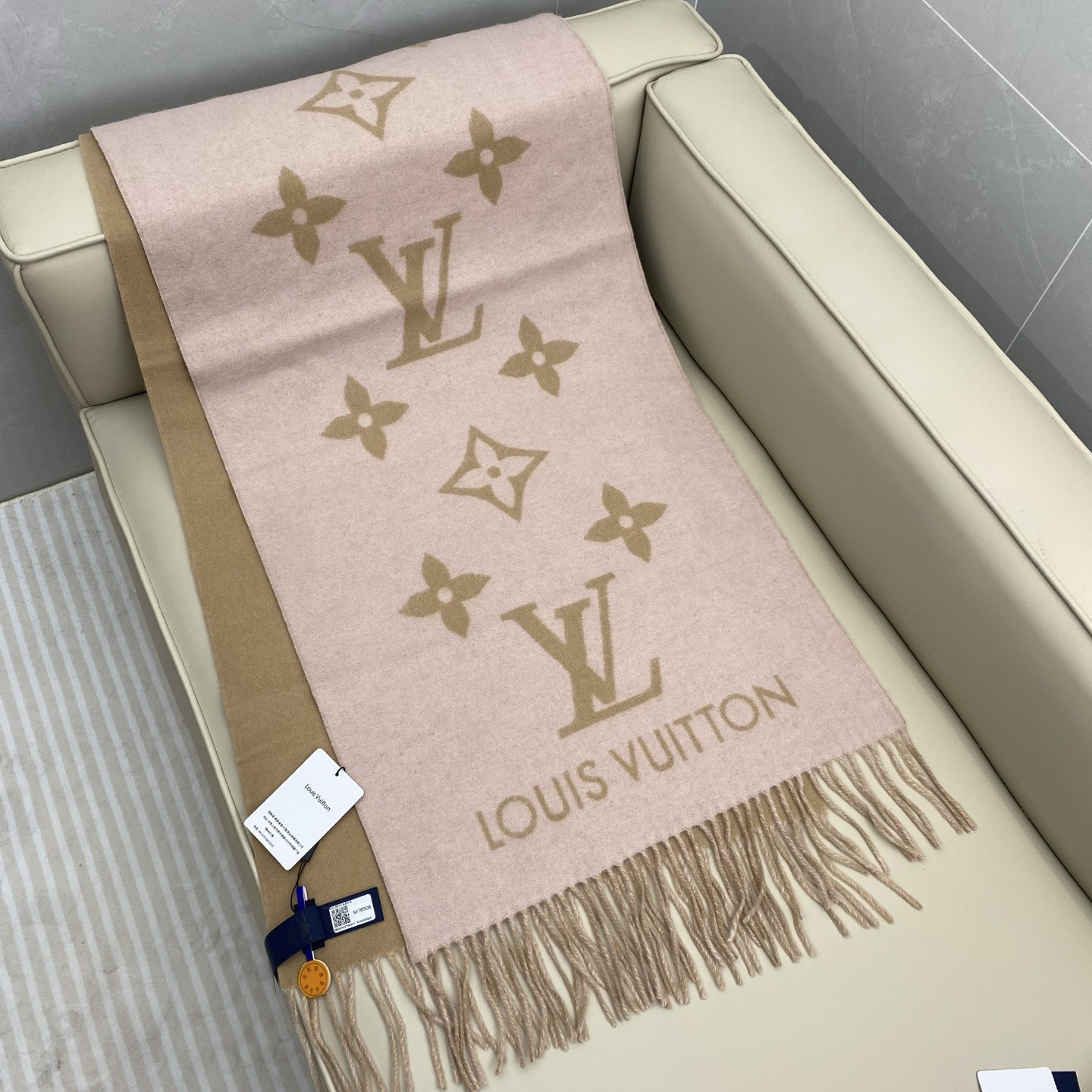 l0vis Vvtt0n reykjavik scarf 45x190cm 100% cashmere