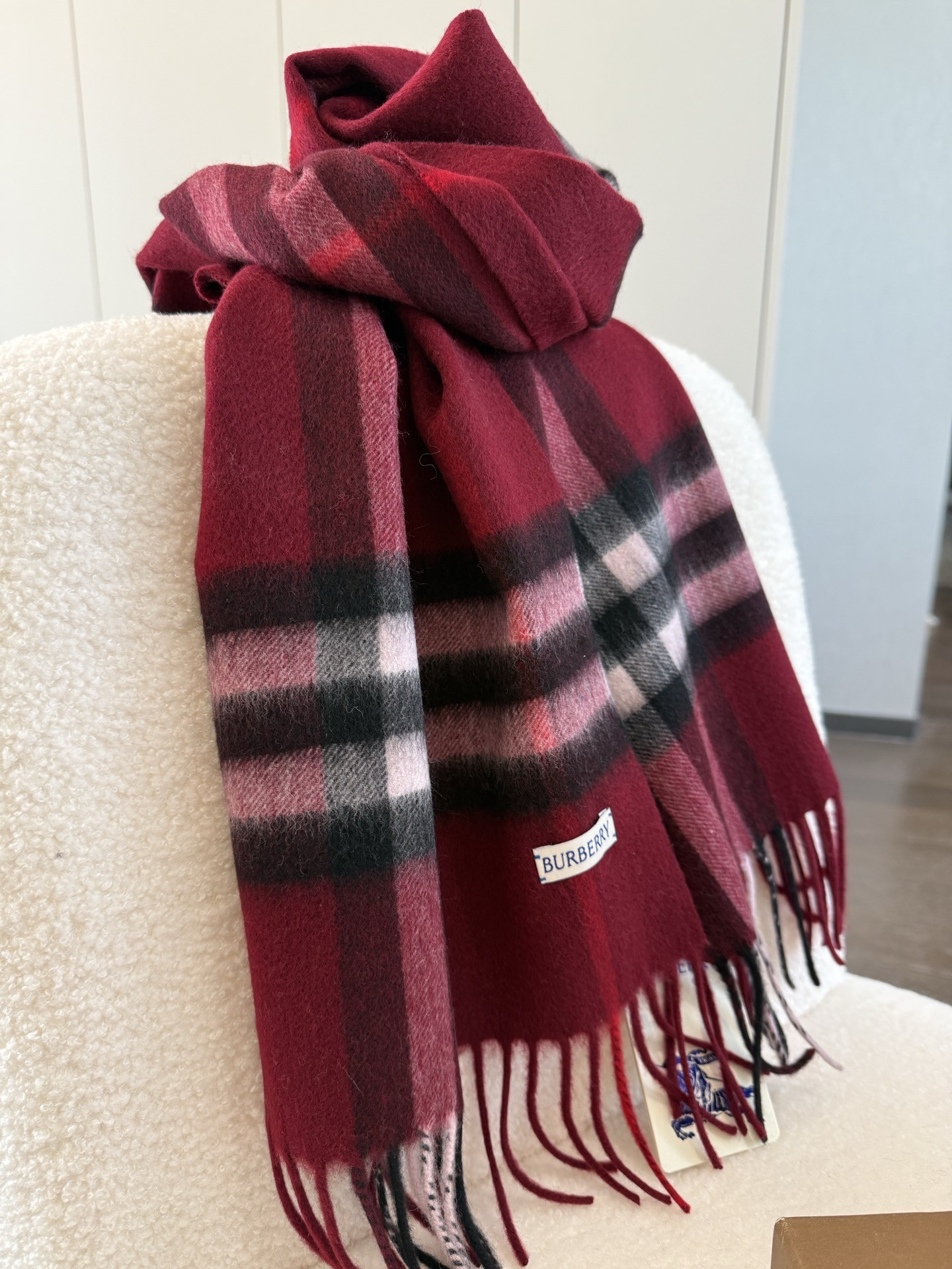 Bv*b*rry scarf 30x180cm
