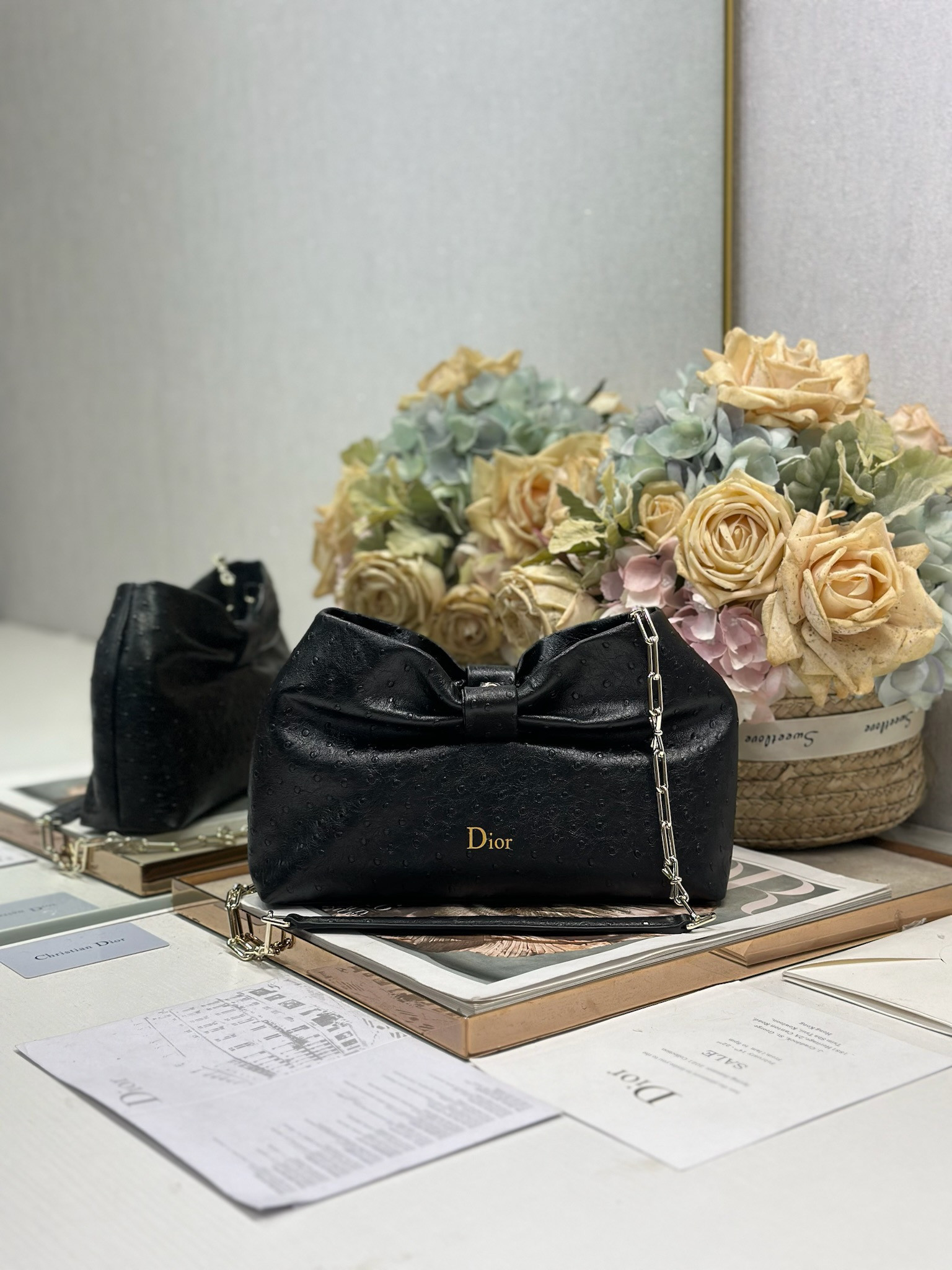D10r Small Bow Bag 26x16x10cm