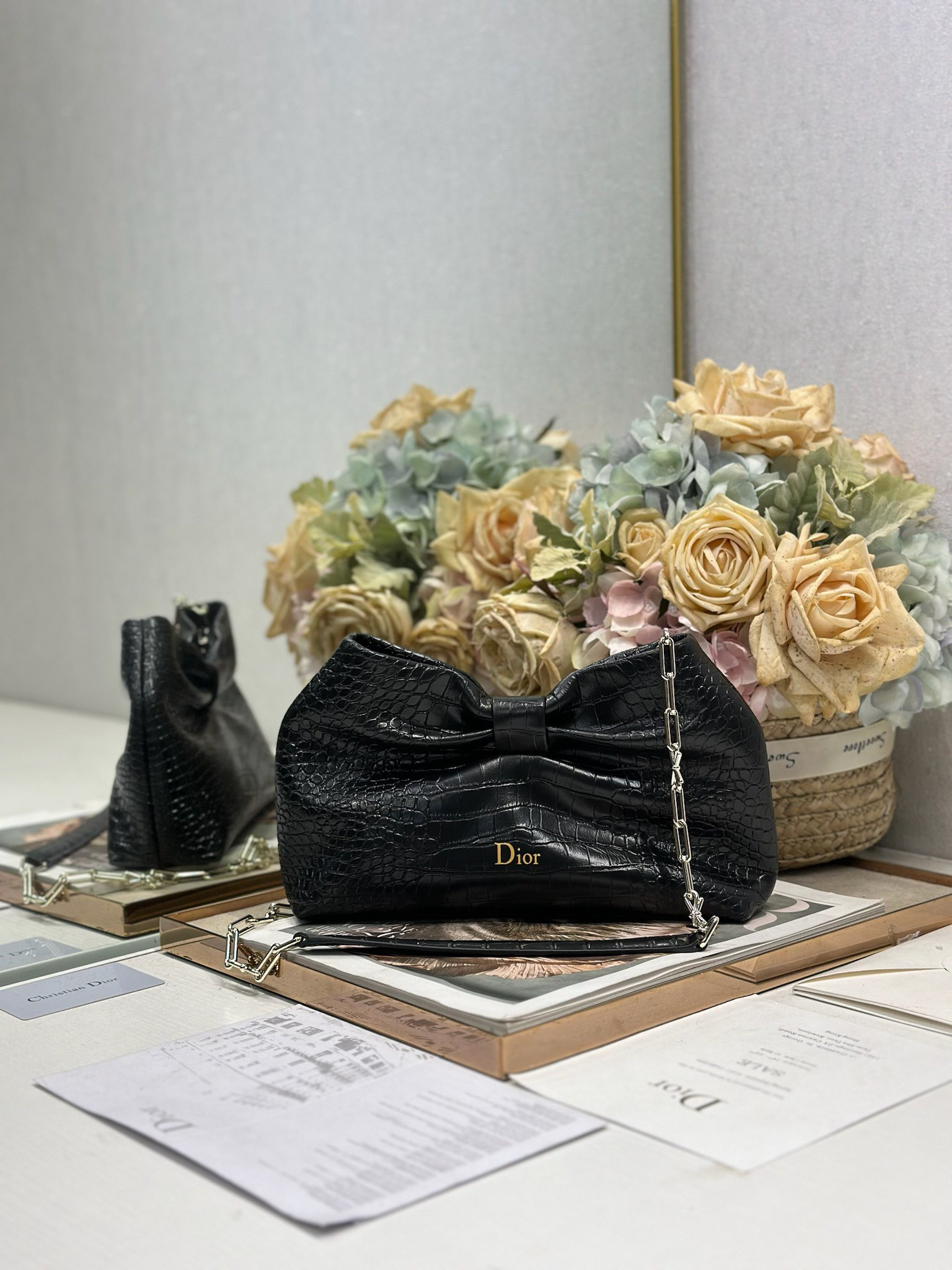 D10r Small Bow Bag 26x16x10cm