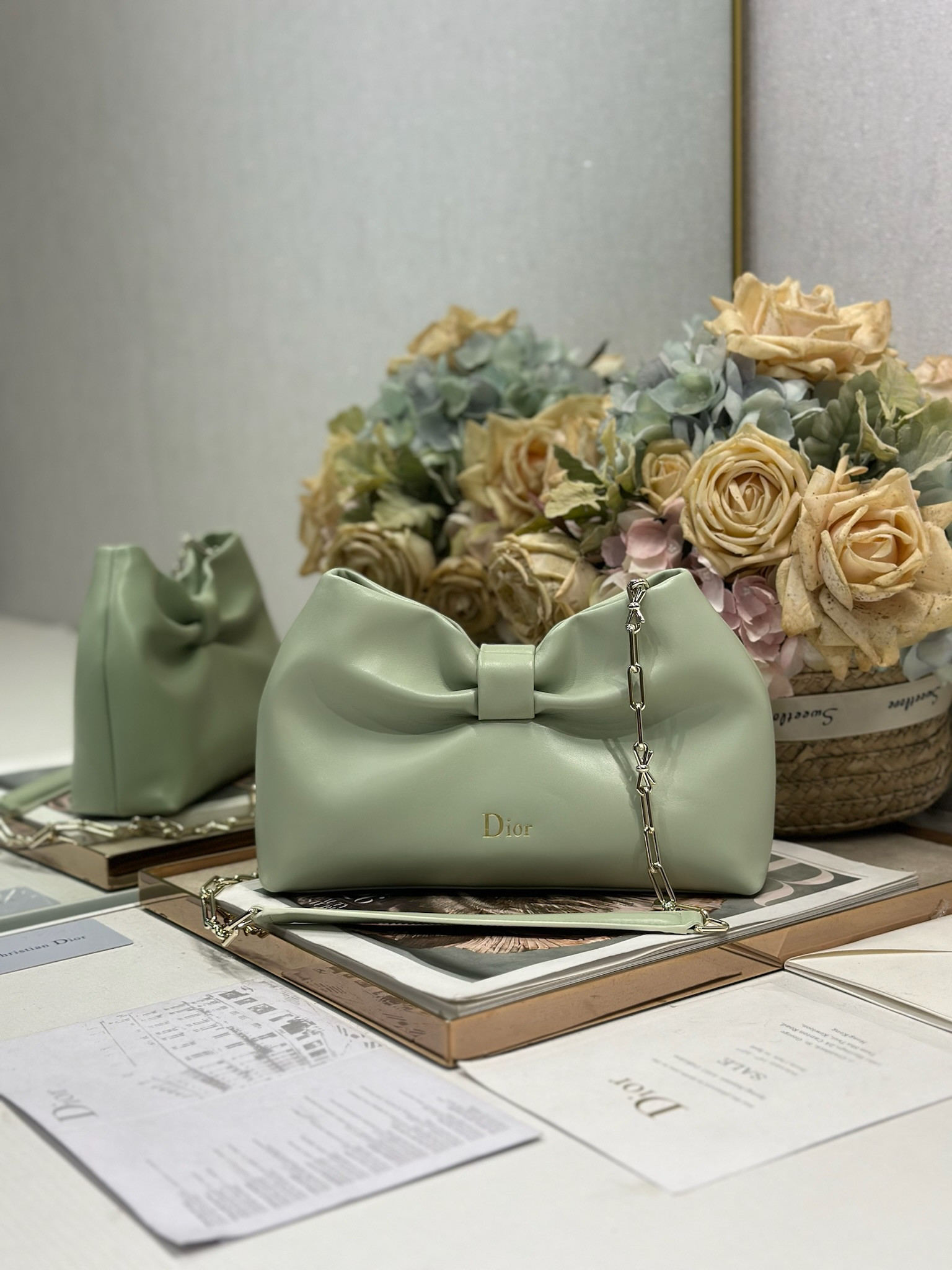 D10r Small Bow Bag 26x16x10cm