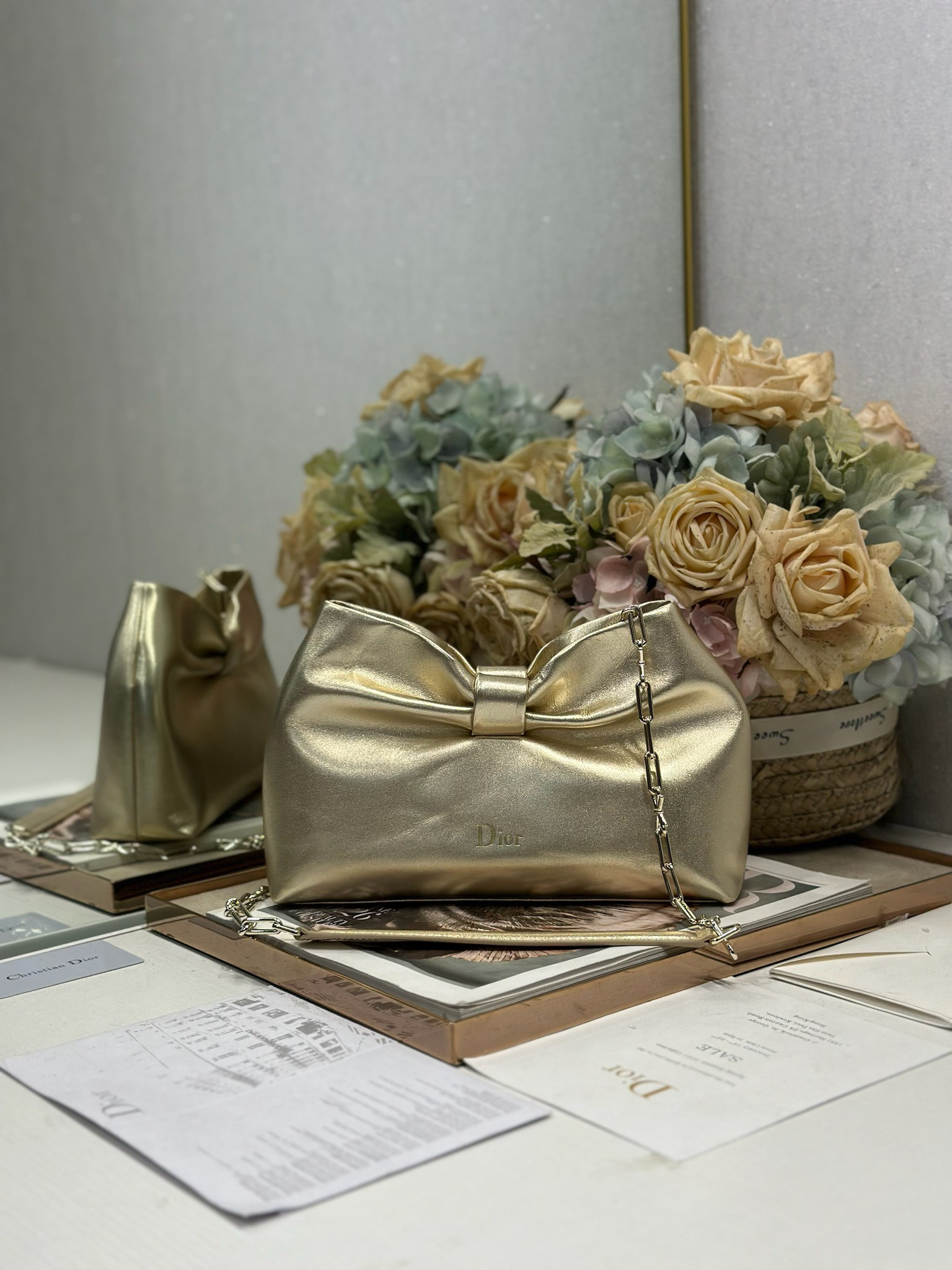 D10r Small Bow Bag 26x16x10cm