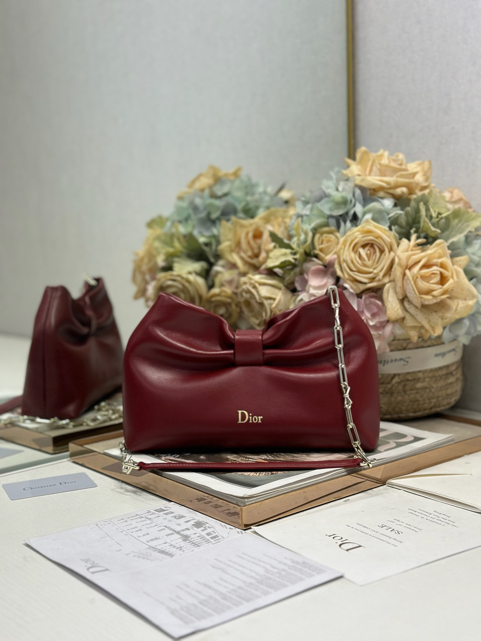 D10r Small Bow Bag 26x16x10cm