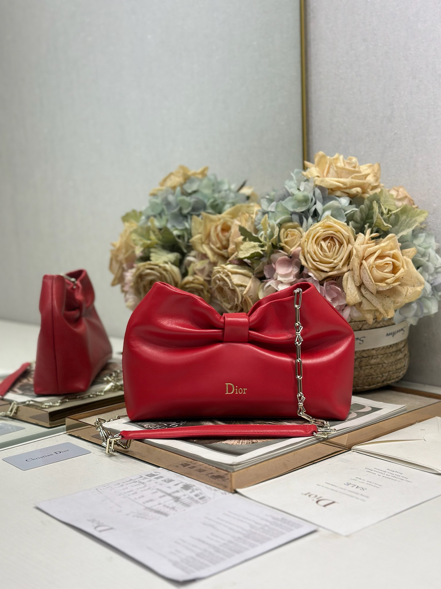 D10r Small Bow Bag 26x16x10cm