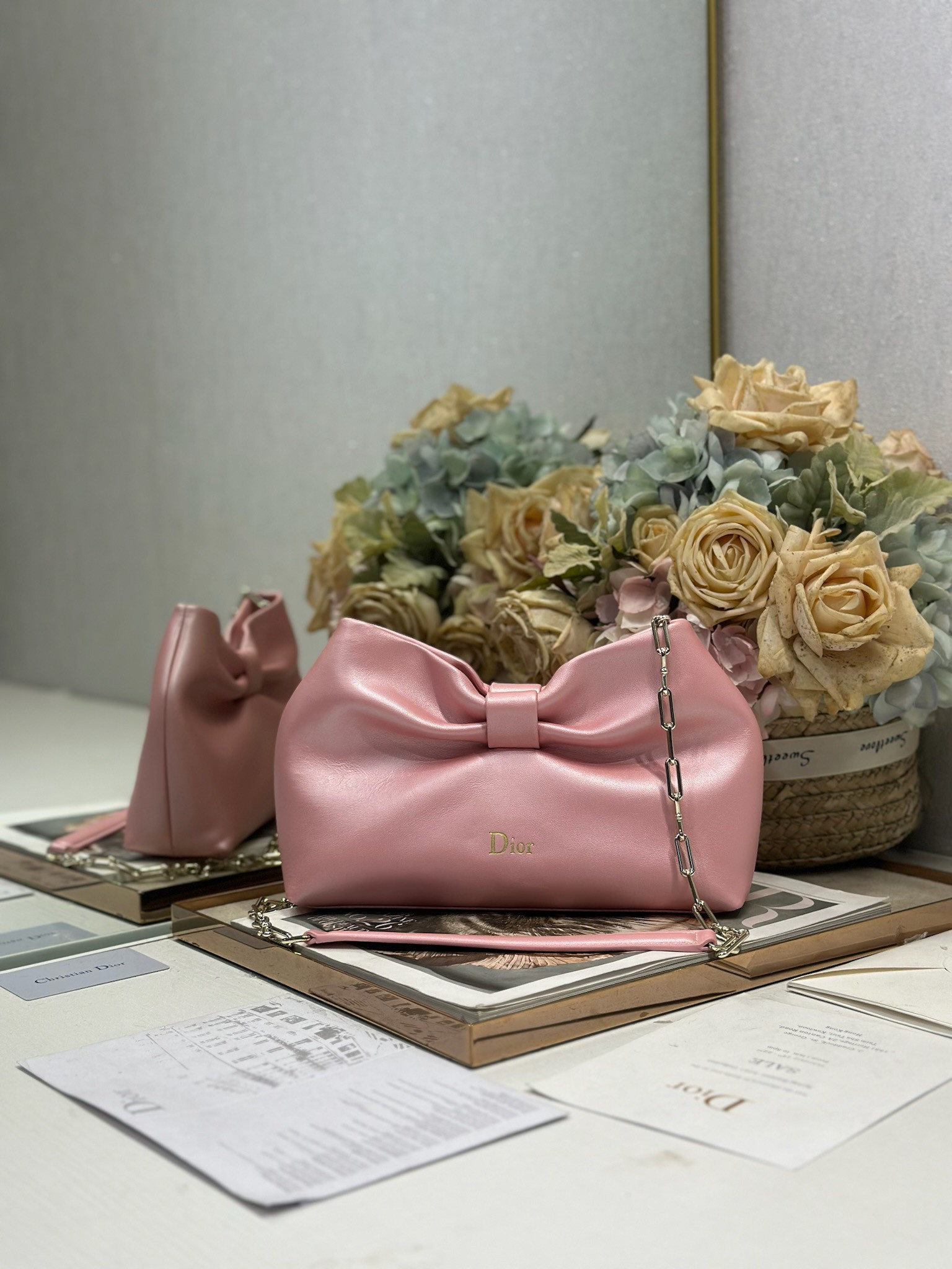 D10r Small Bow Bag 26x16x10cm